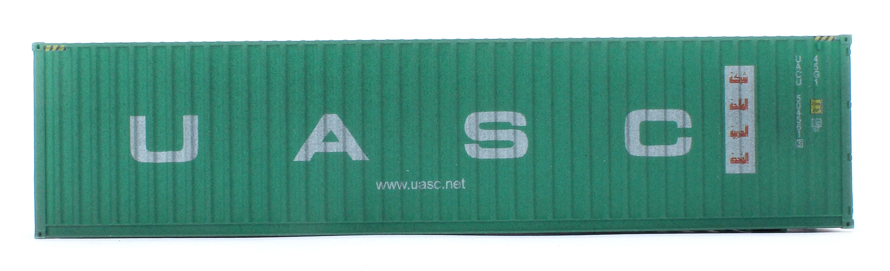 4F-028-226 40ft High Cube Container UASC Twin Pack - Weathered - Image 6