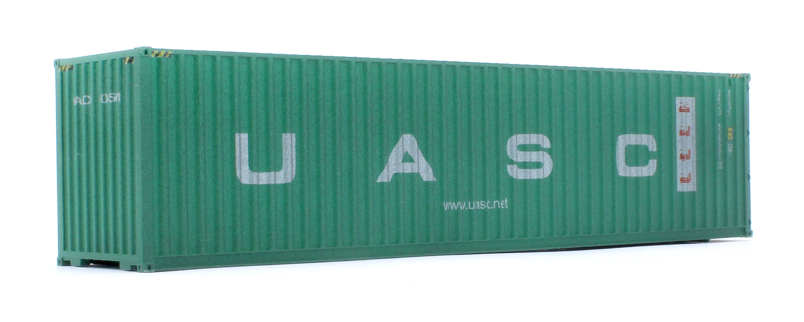 4F-028-226 40ft High Cube Container UASC Twin Pack - Weathered - Image 7