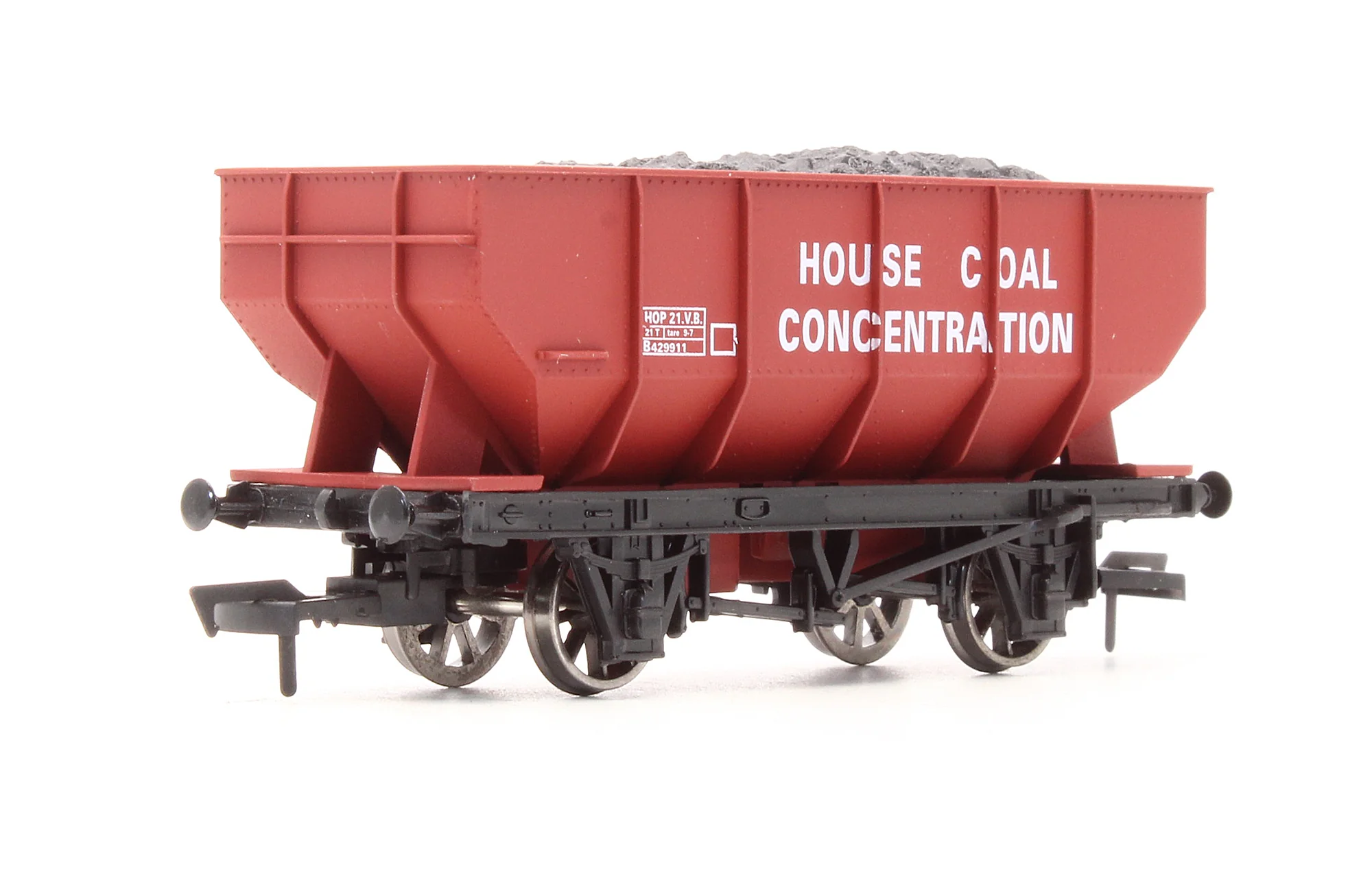 Pre-Owned 4F-034-005 'House Coal Concentration' Hopper Wagon - Image 2