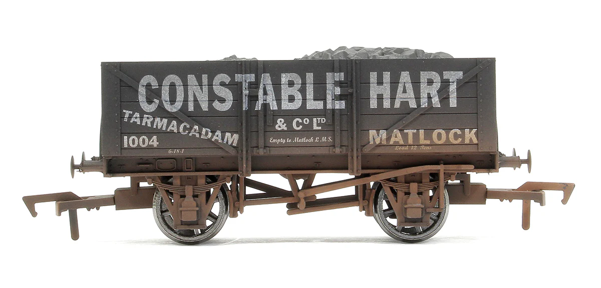 4F-051-022 5 Plank Wagon Constable Hart No.1004 - Weathered - Image 2