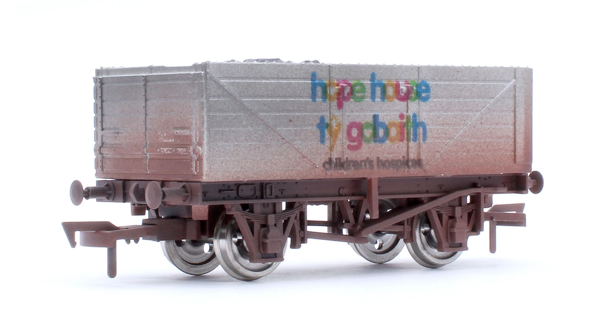 4F-071-191 7 Plank Hope House Charity wagon - Weathered - Image 3