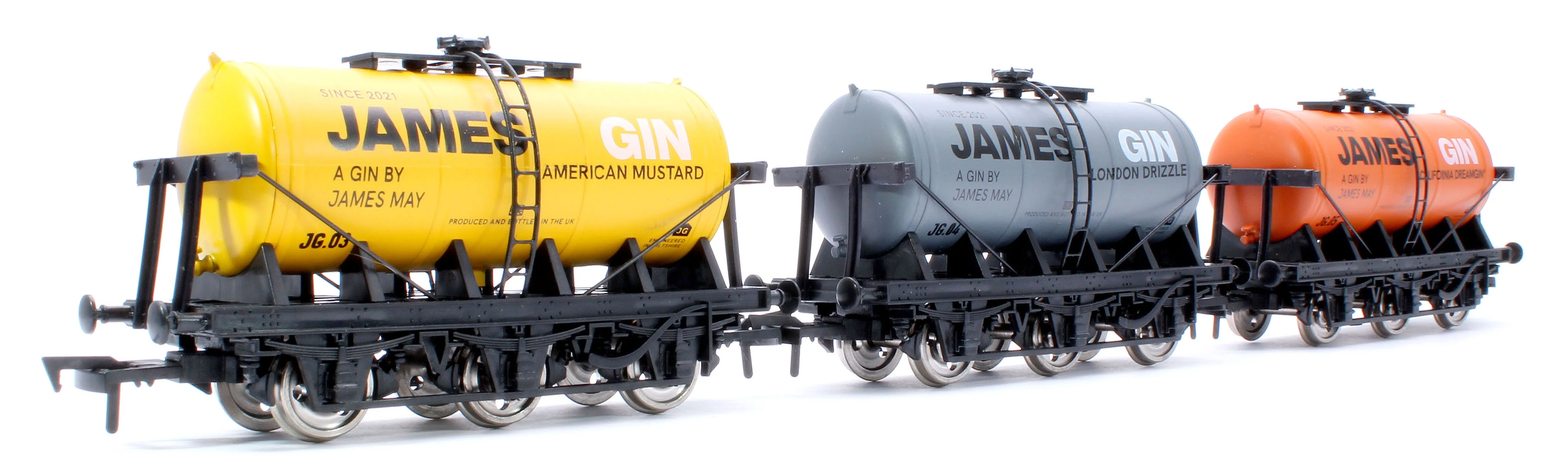 4F-JAMESGIN-101 James Gin "Gin of the People" Triple Wagon Pack - Image 10