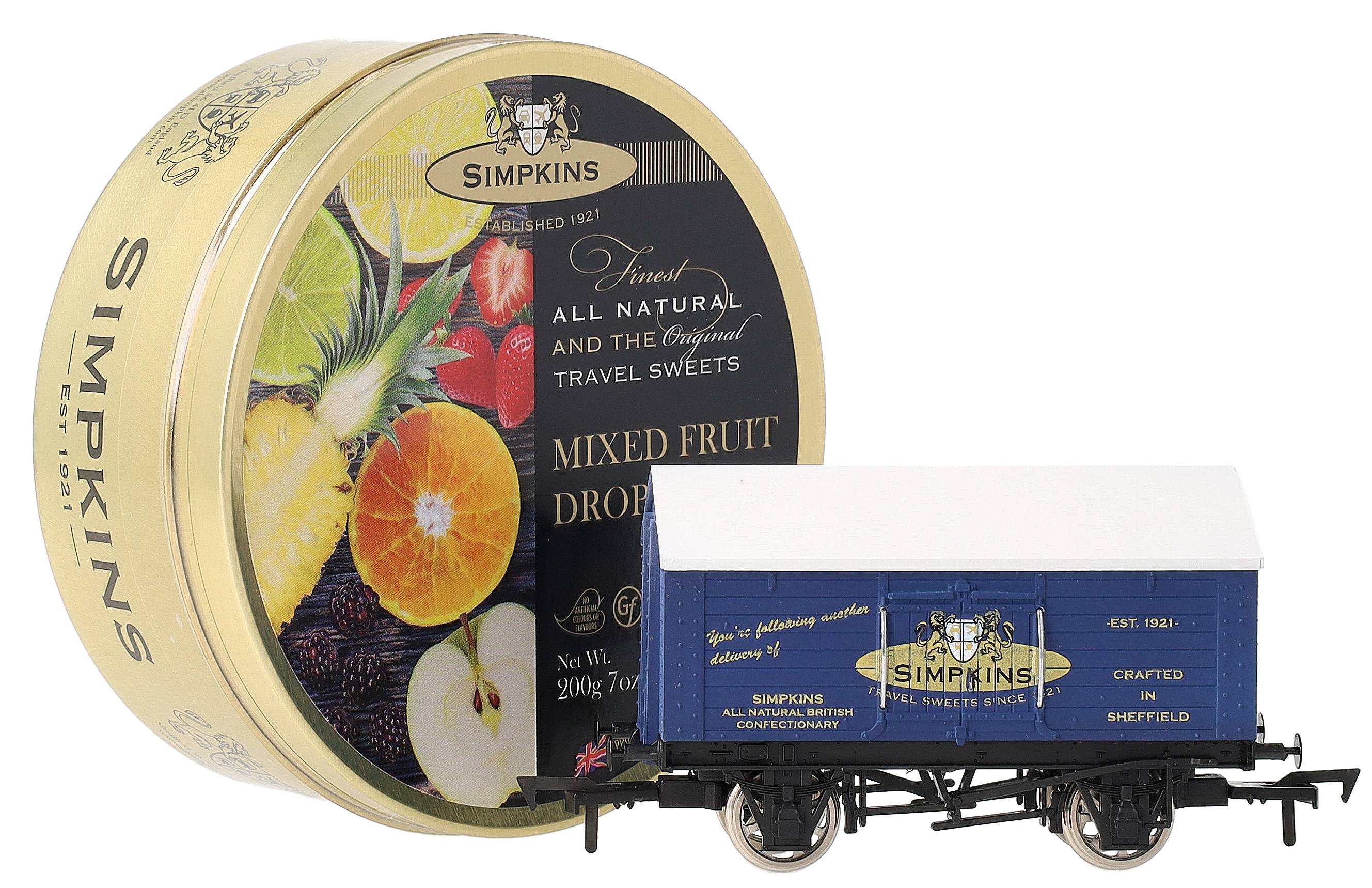 4F-SIMPKIN-21 Simpkins Travel Sweets & Confectionery Wagon + Tin of Travel Sweets