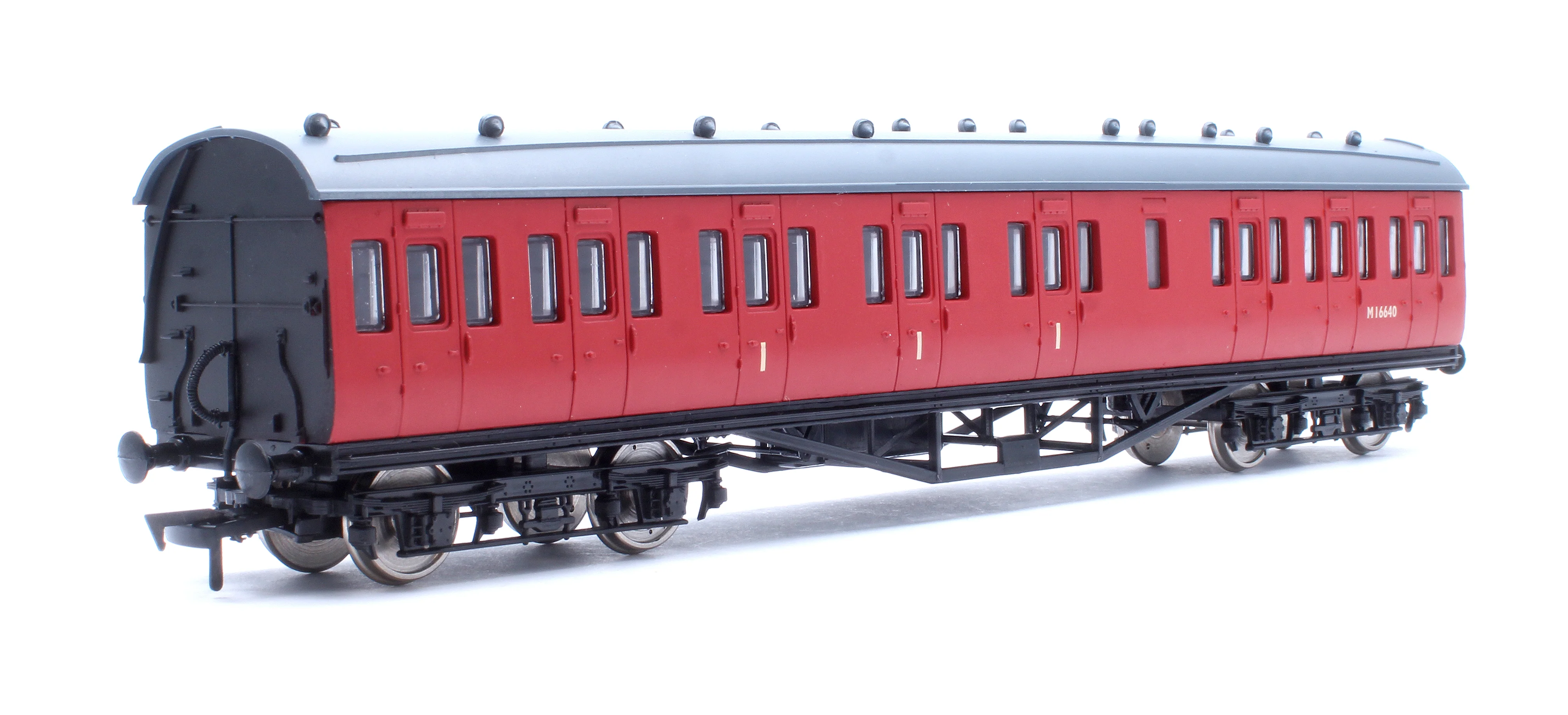 4P-010-051 57ft Stanier Non-Corridor Composite M16640 BR Unlined Carmine - Image 3