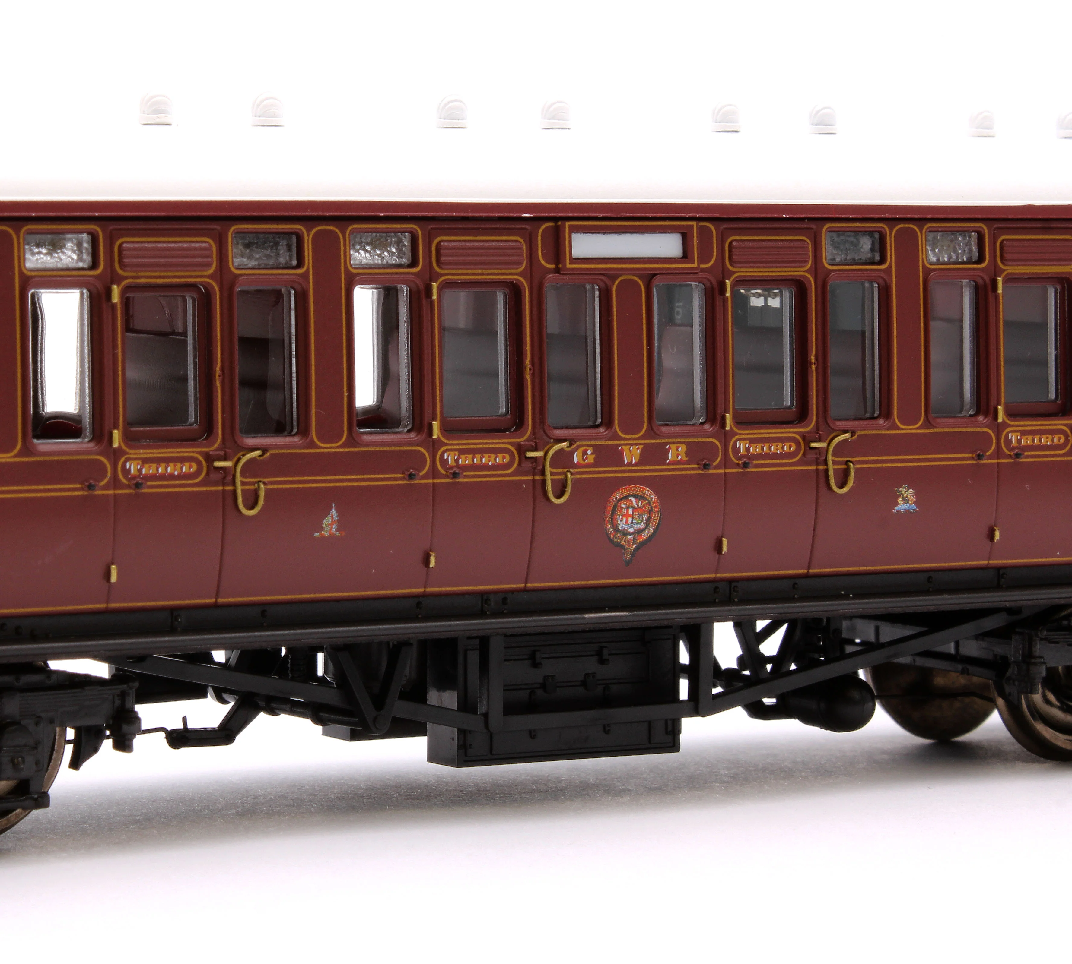 4P-020-011 GWR Toplight Mainline City Lined Crimson All Third 3901 Set 1 - Image 4