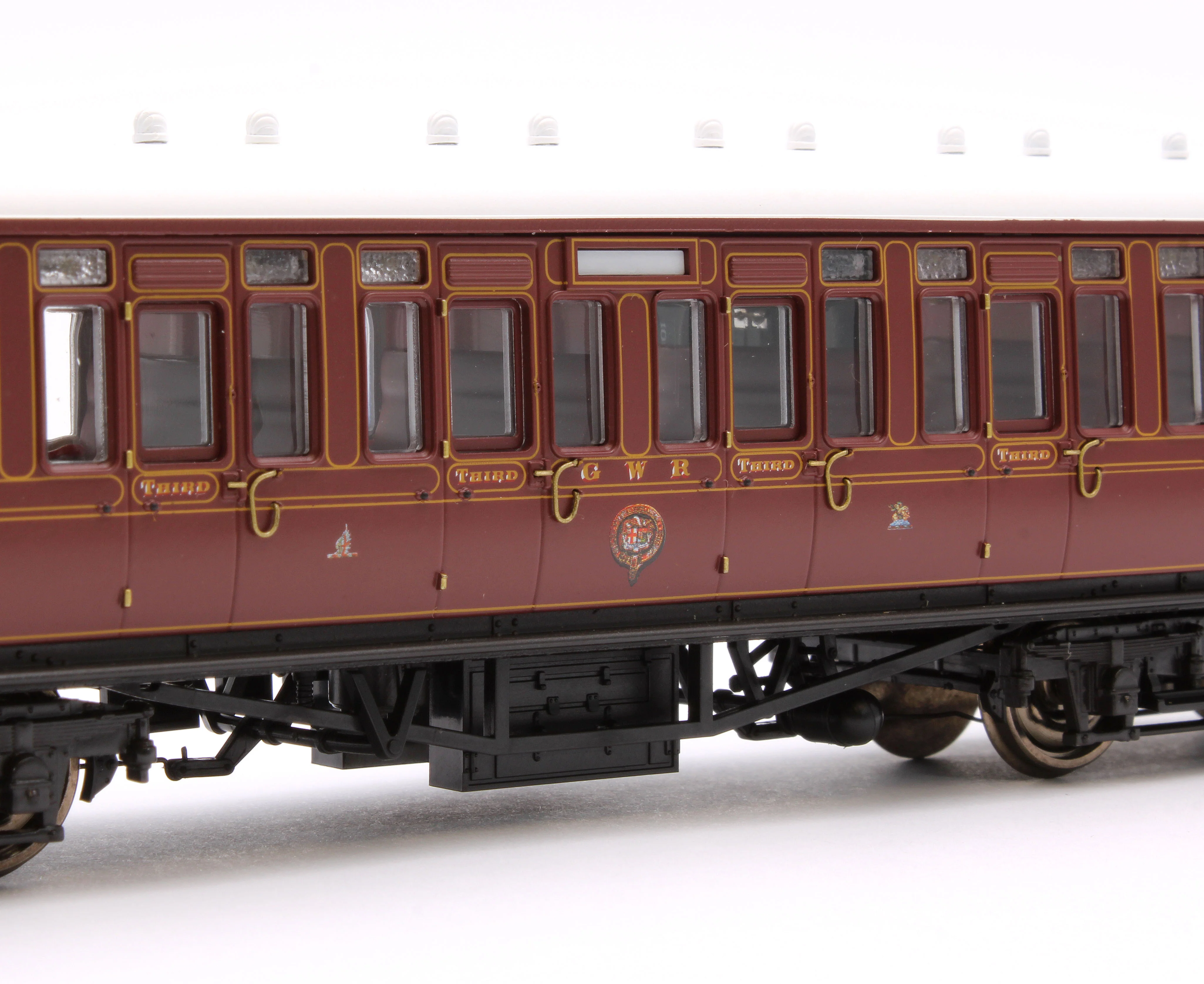 4P-020-012 GWR Toplight Mainline City Lined Crimson All Third 3902 Set 1 - Image 4