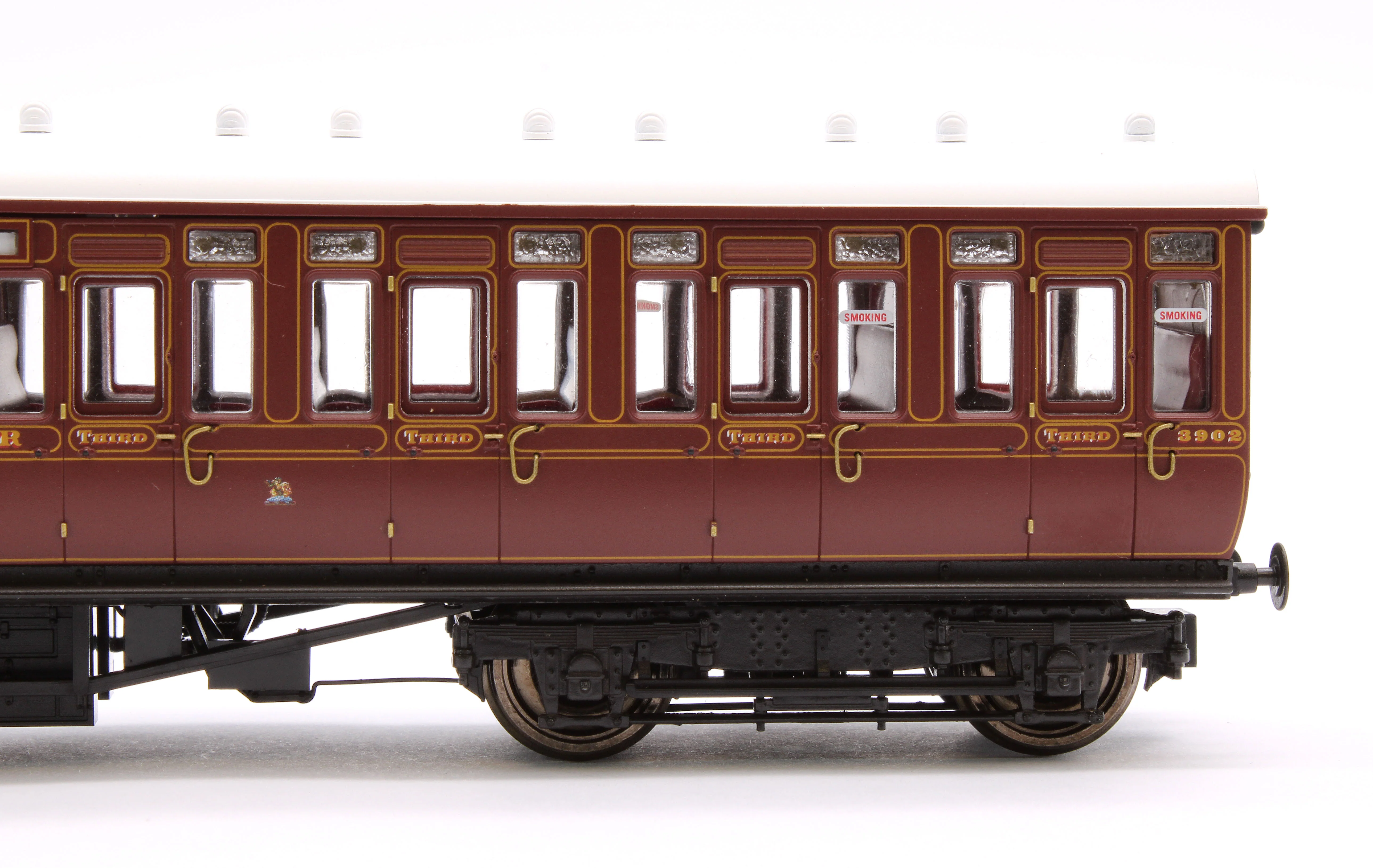 4P-020-012 GWR Toplight Mainline City Lined Crimson All Third 3902 Set 1 - Image 5