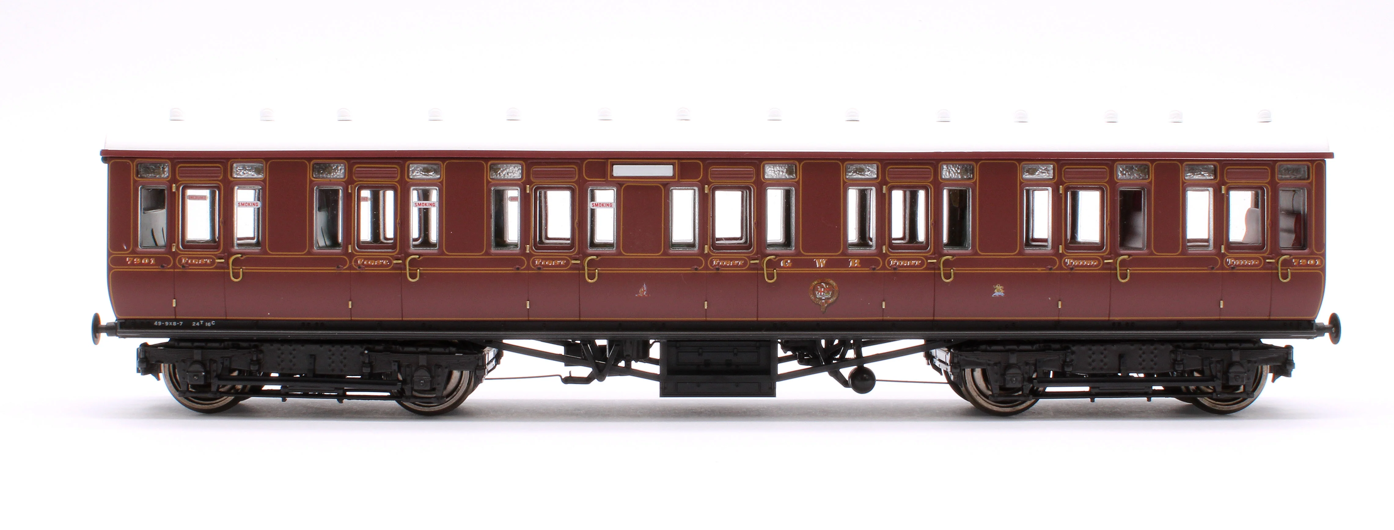 4P-020-021 GWR Toplight Mainline City Lined Crimson Composite 7901 Set 1 - Image 2
