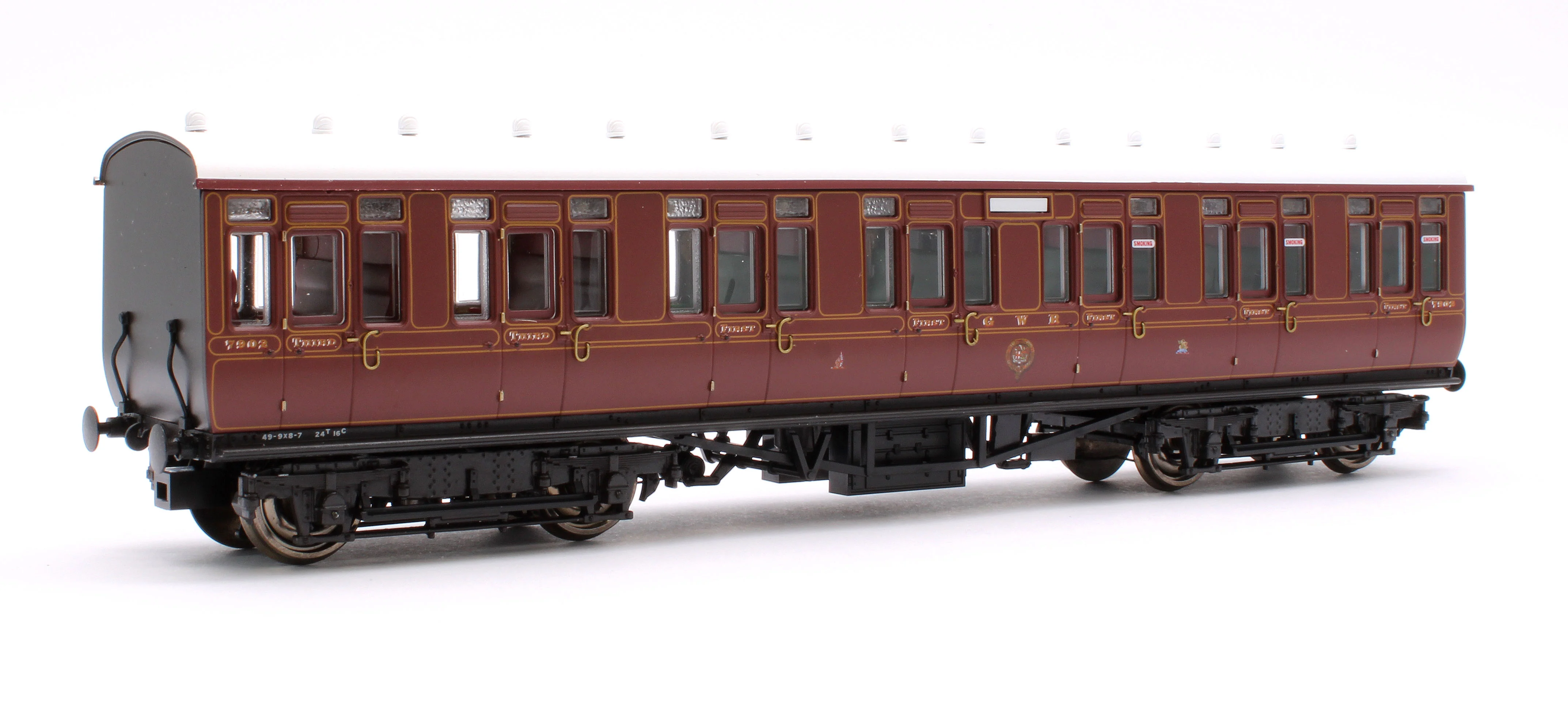 4P-020-022 GWR Toplight Mainline City Lined Crimson Composite 7902 Set 1
