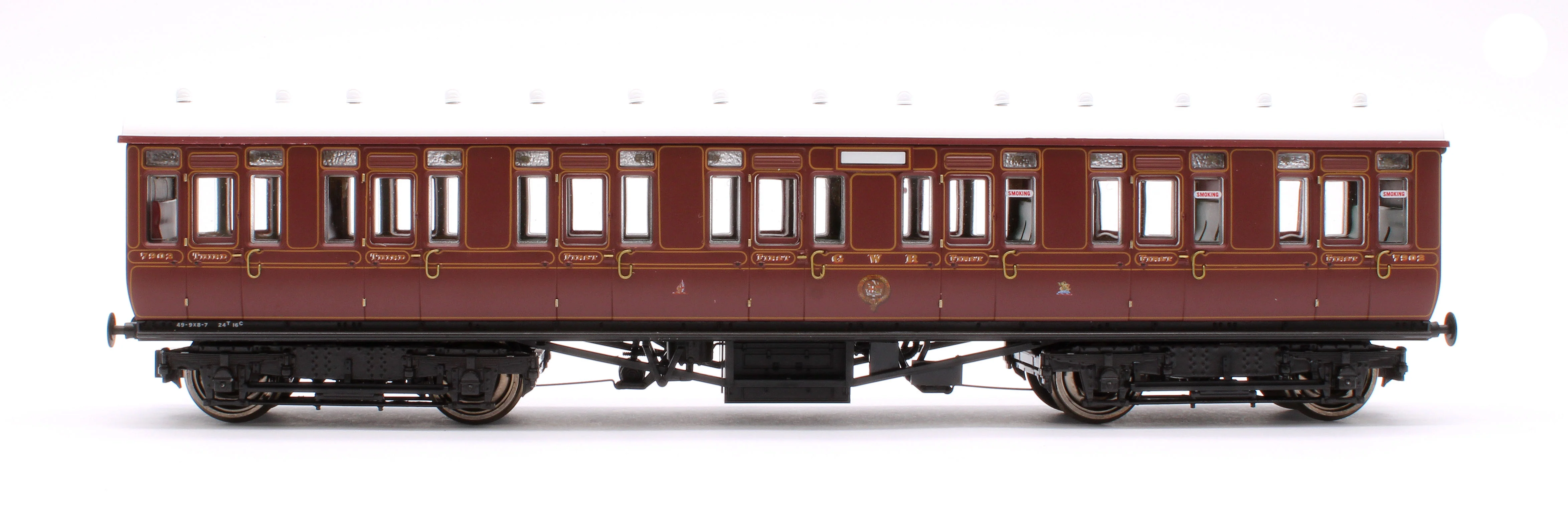4P-020-022 GWR Toplight Mainline City Lined Crimson Composite 7902 Set 1 - Image 2