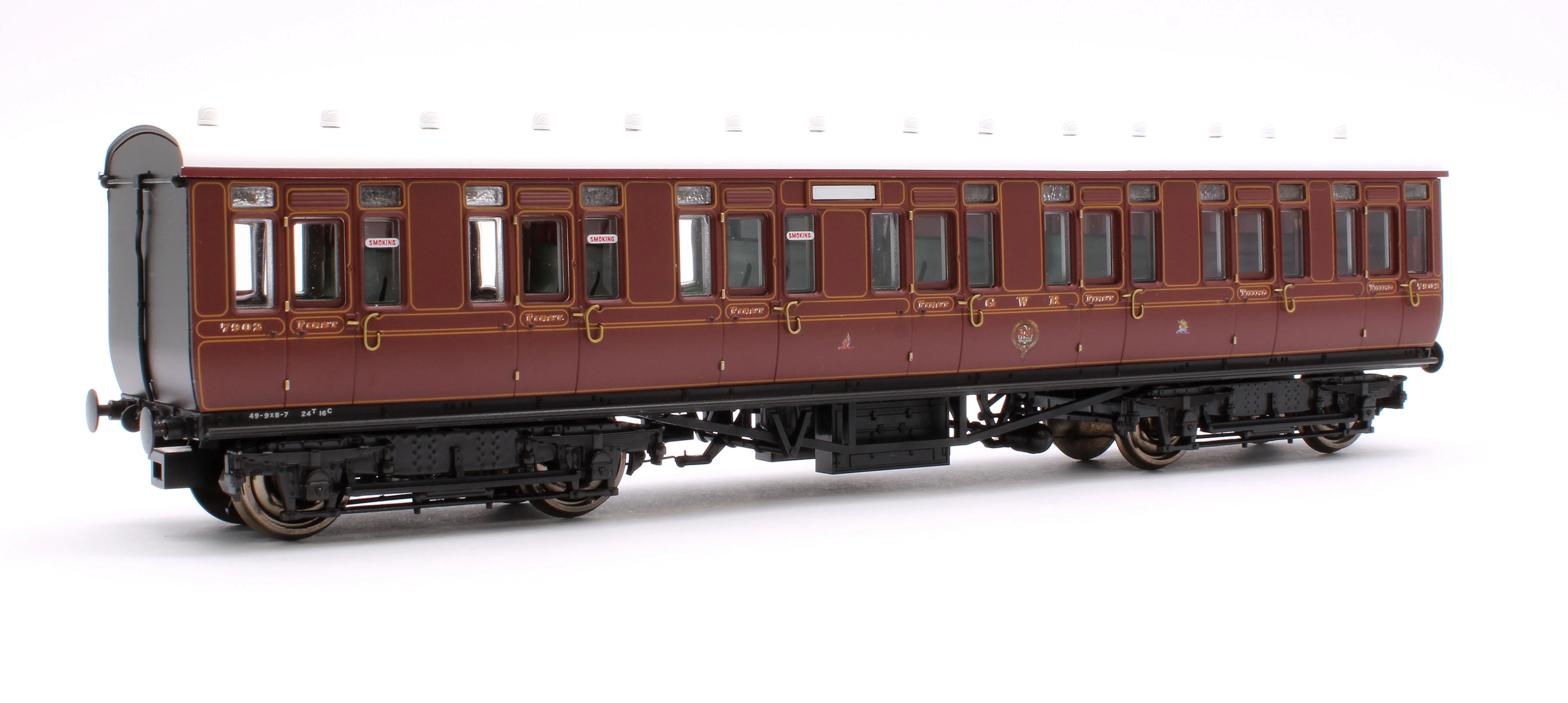 4P-020-022 GWR Toplight Mainline City Lined Crimson Composite 7902 Set 1 - Image 3