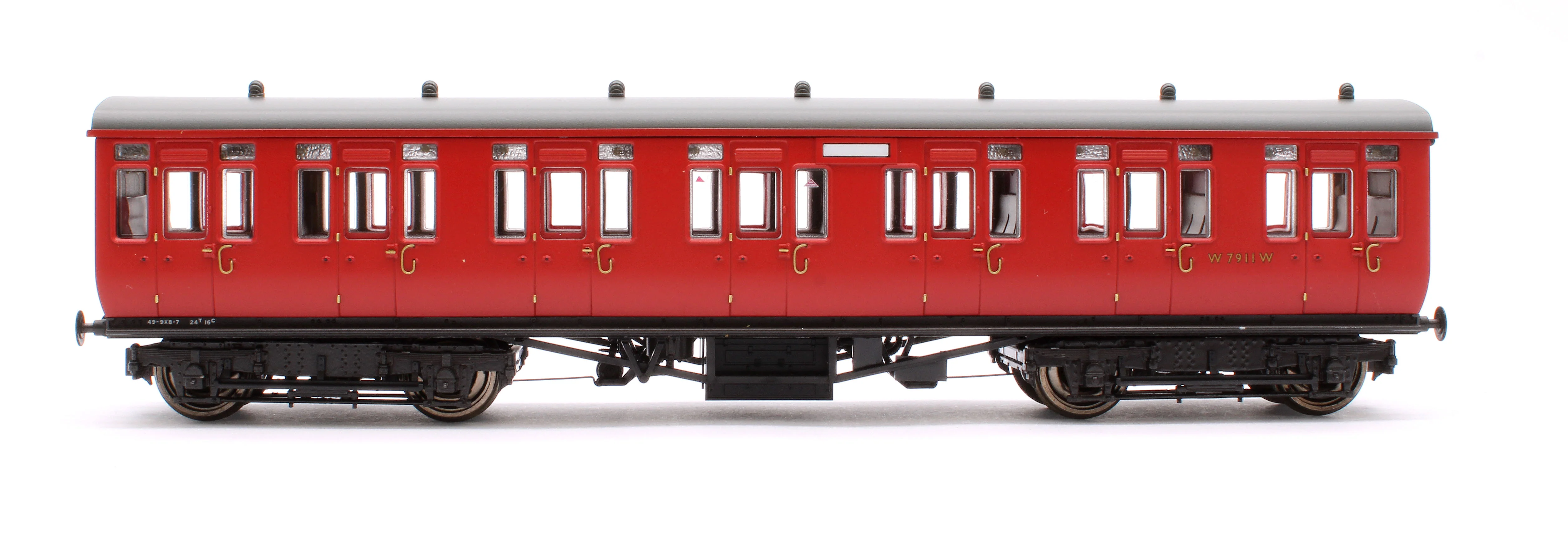 4P-020-521 GWR Toplight Mainline City BR Maroon Composite 7911 Set 6 - Image 2
