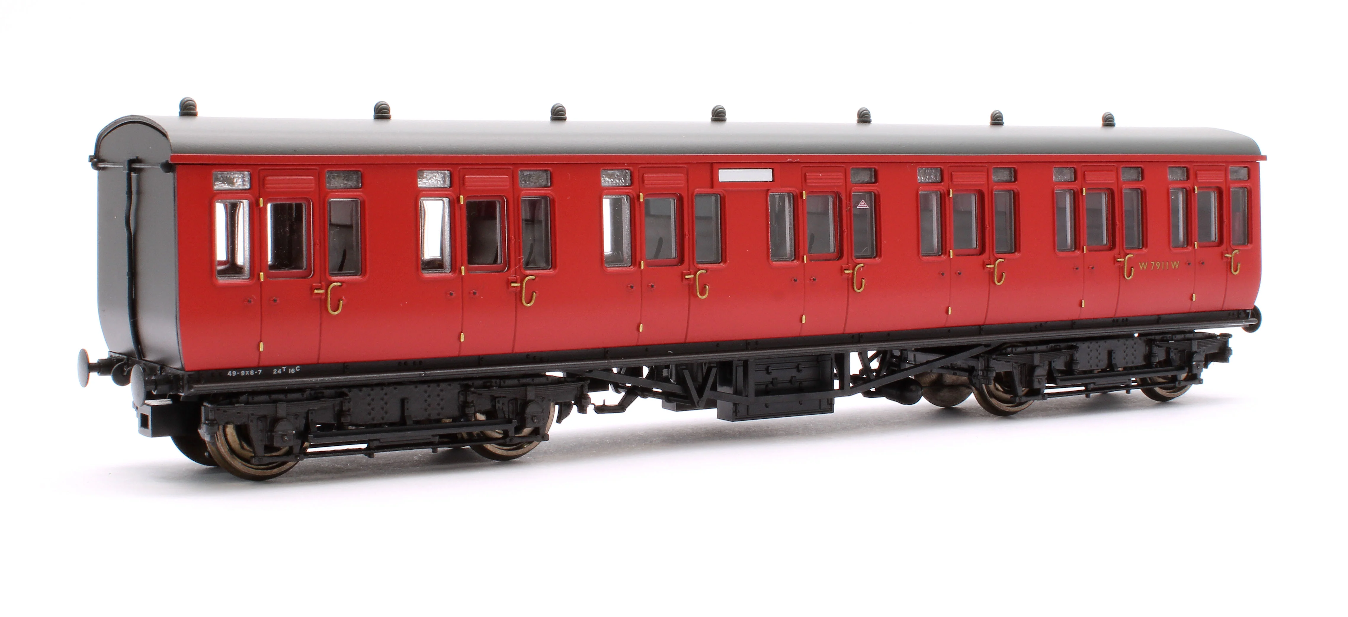 4P-020-521 GWR Toplight Mainline City BR Maroon Composite 7911 Set 6 - Image 3