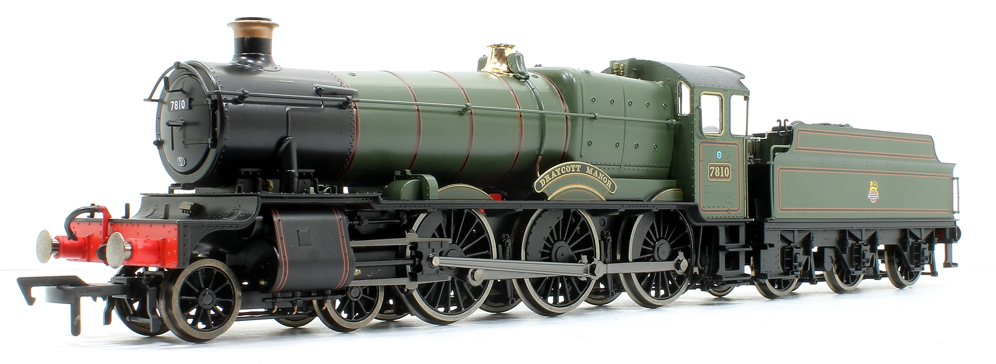 4S-001-006 Draycott Manor BR Lined Green (Early Emblem) 78xx Manor Class 4-6-0 Steam Locomotive No.7810