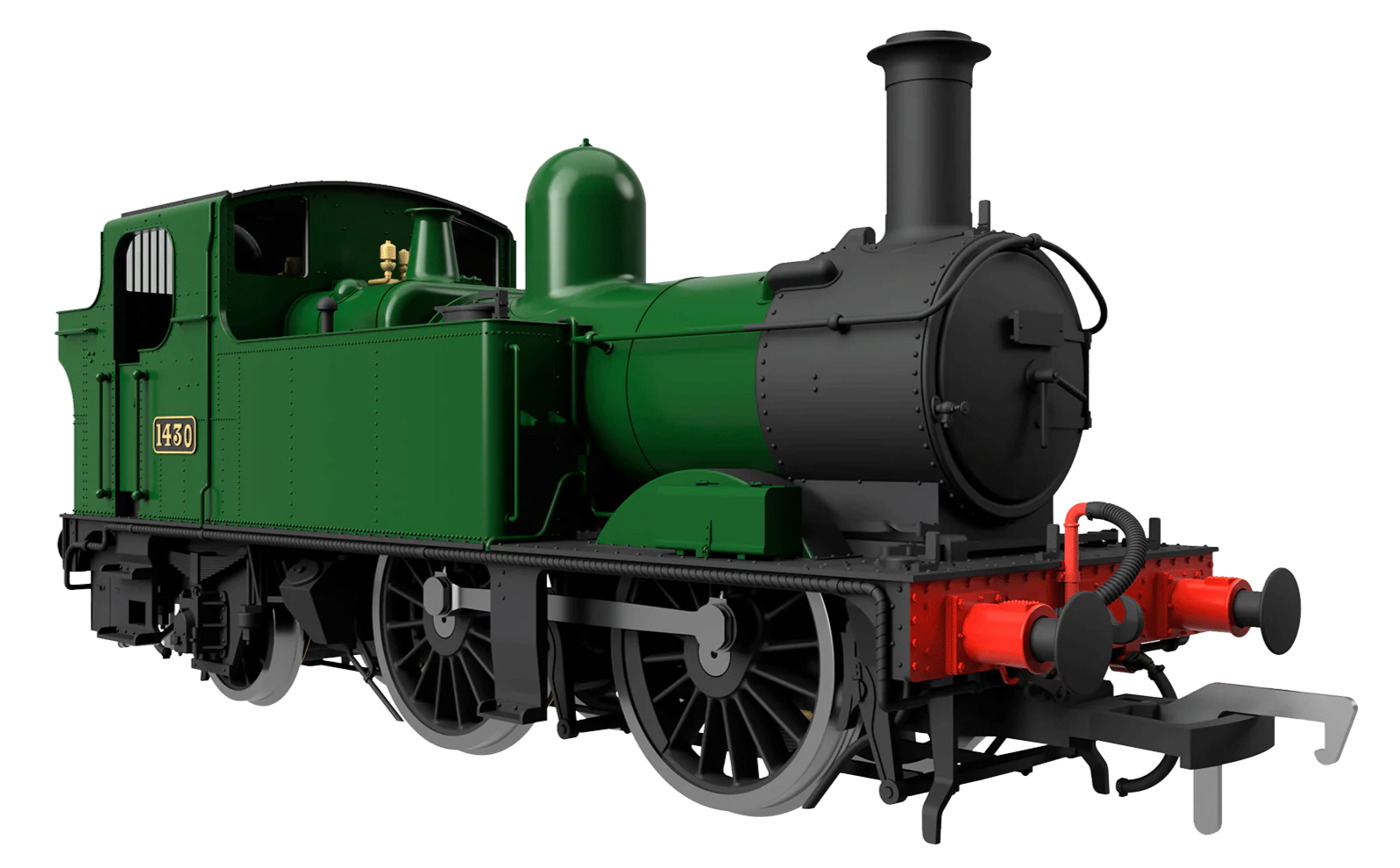 4S-006-001 48XX Class 0-4-2 4806 Green 'Great Western' Steam Locomotive - Image 2