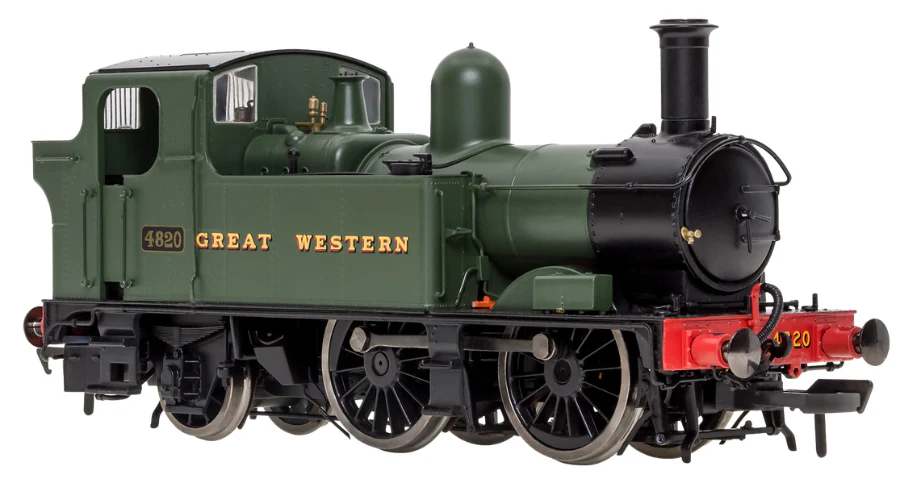 4S-006-002 48XX Class 0-4-2 4820 Green 'Great Western' Steam Locomotive
