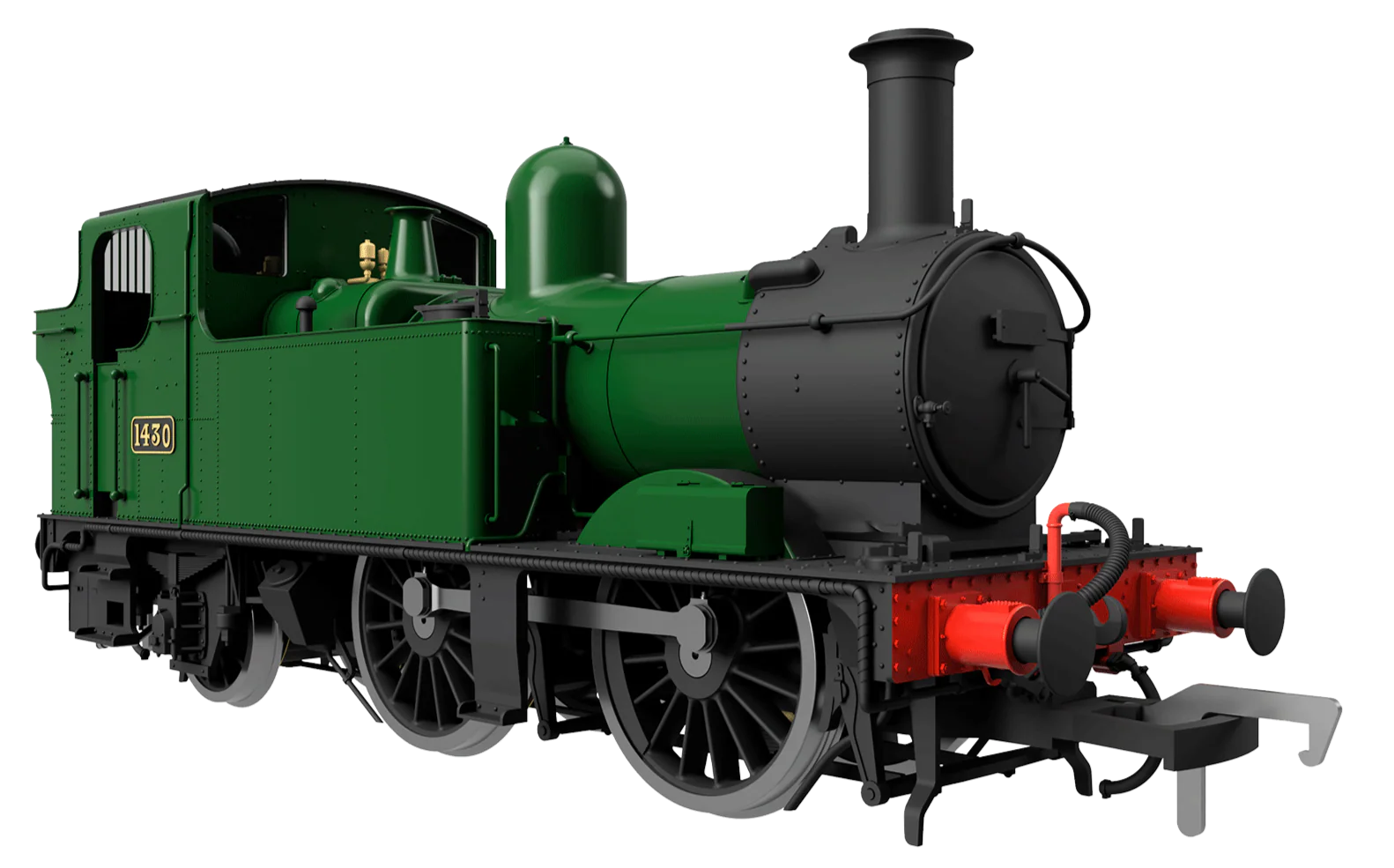 4S-006-002 48XX Class 0-4-2 4820 Green 'Great Western' Steam Locomotive - Image 2