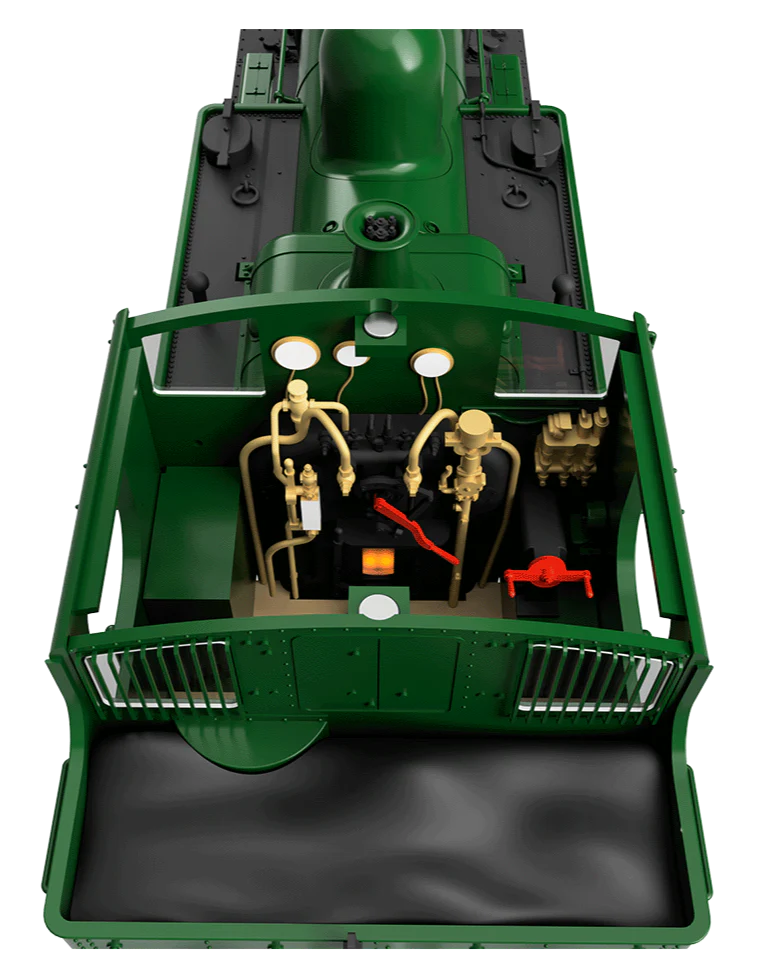 4S-006-004 48XX Class 0-4-2 4870 Green GWR Steam Locomotive - Image 8