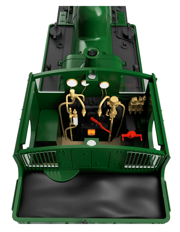 4S-006-020 14XX Class 0-4-2 1405 BR Black Early Crest Steam Locomotive - Image 8