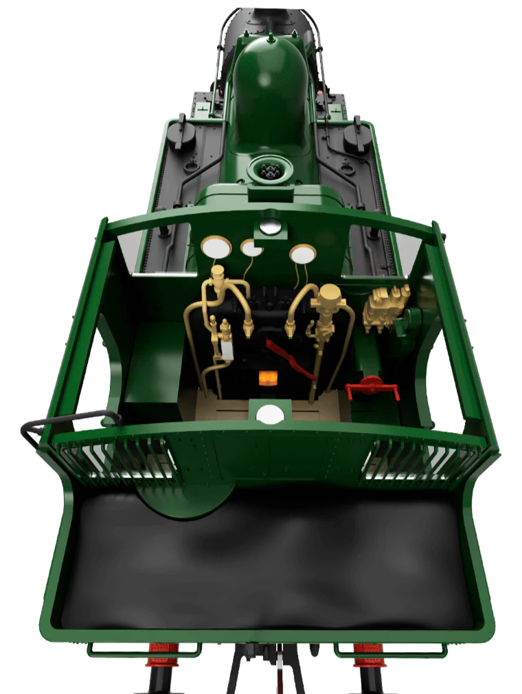 4S-006-022D 14XX Class 0-4-2 1426 BR Green Lined Late Emblem Steam Locomotive - DCC Fitted - Image 8