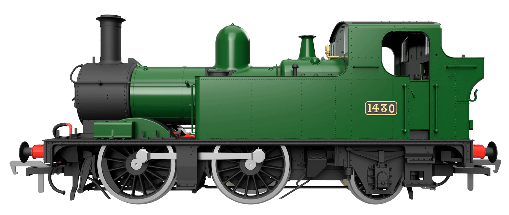 4S-006-051 58XX Class 0-4-2 5819 BR Black Early Crest Steam Locomotive - Image 10