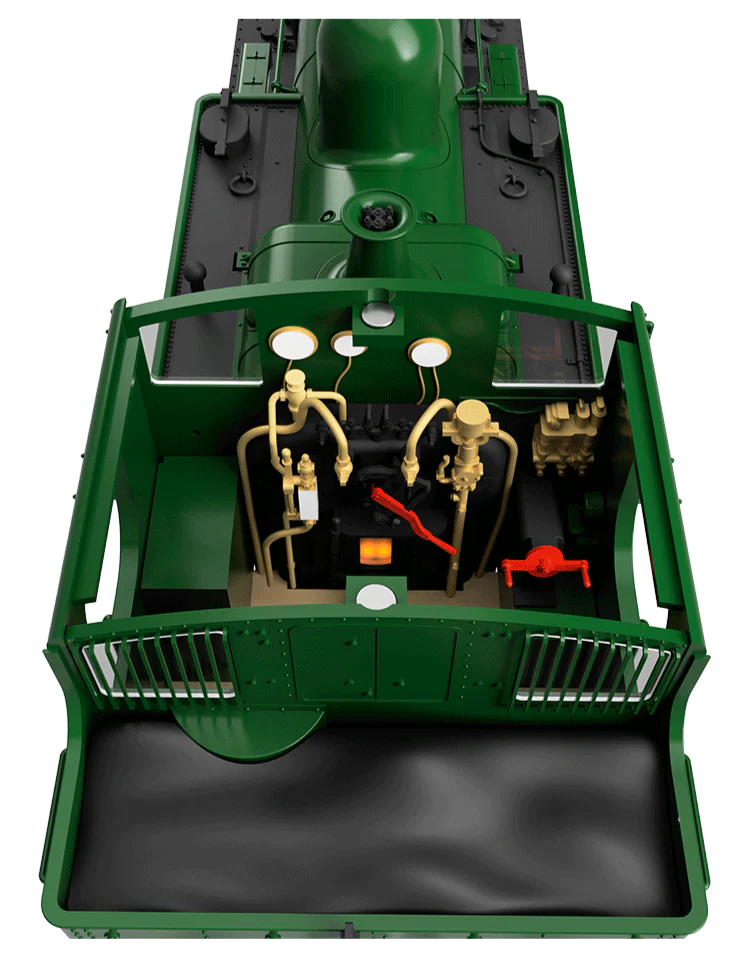 4S-006-051 58XX Class 0-4-2 5819 BR Black Early Crest Steam Locomotive - Image 8