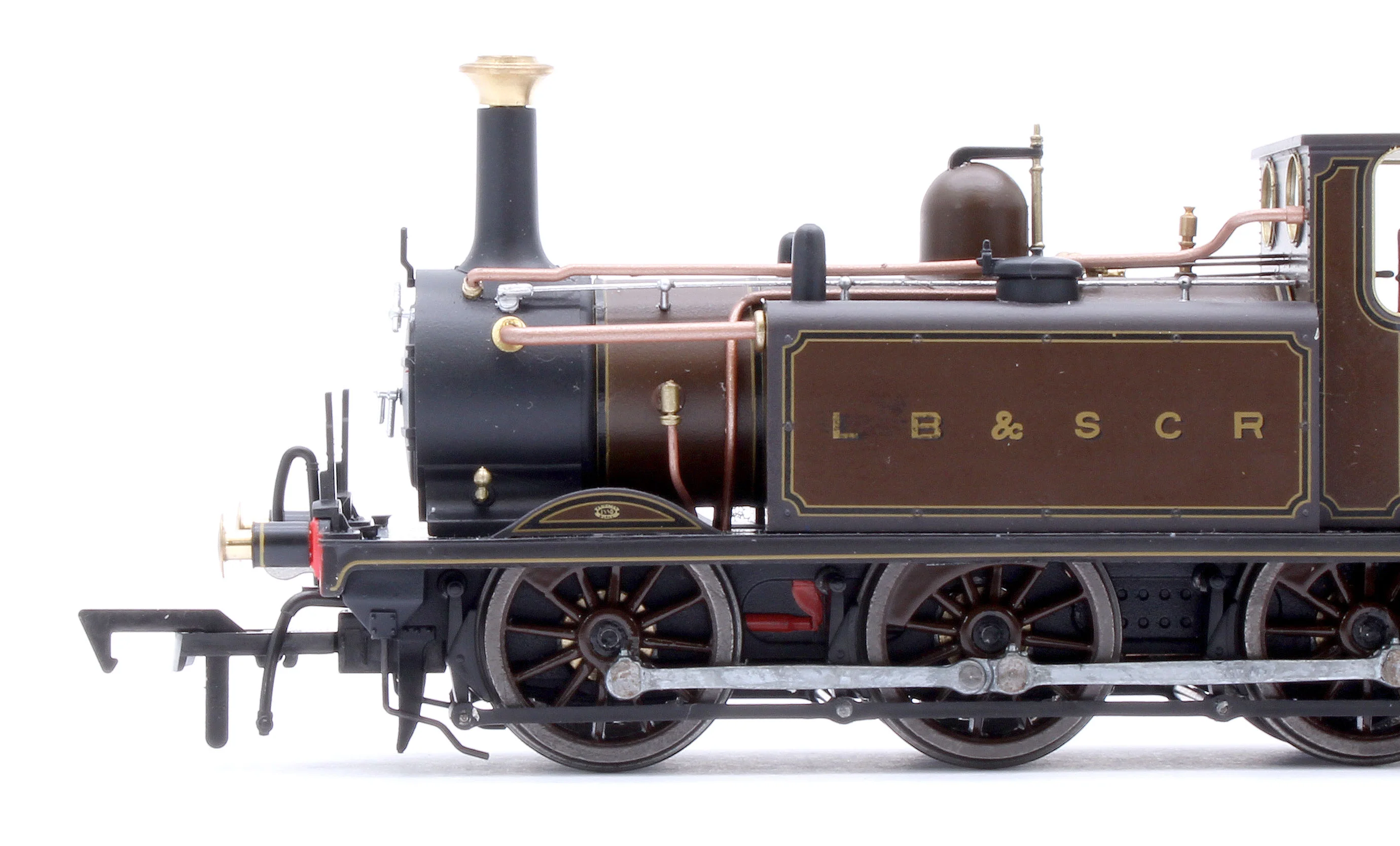 4S-010-013S Class A1X Terrier 0-6-0T LBSCR Marsh Umber '680' Steam Locomotive - DCC Sound - Image 9