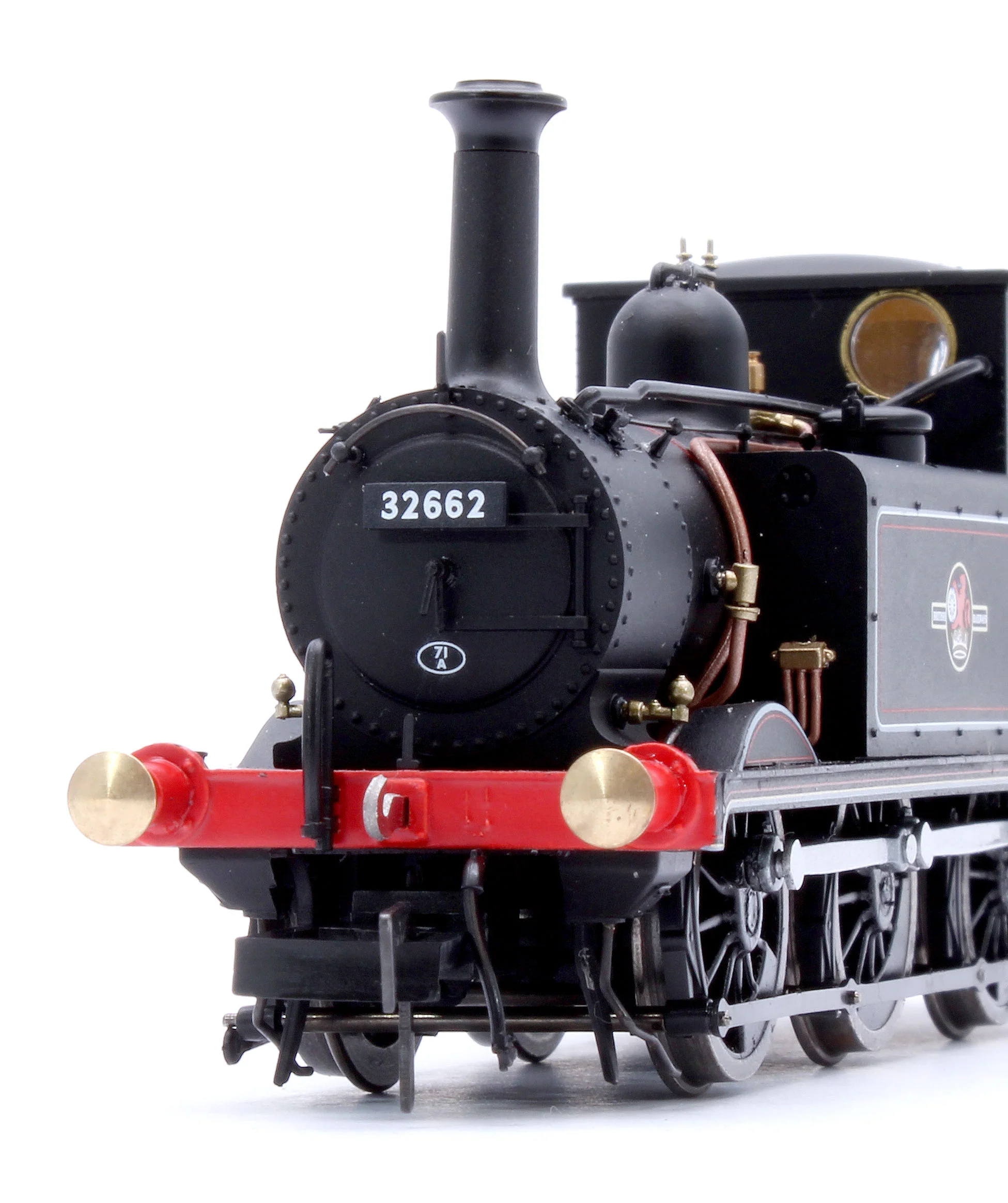 4S-010-017 Class A1X Terrier 0-6-0T BR Lined Black Late Crest '32662' Steam Locomotive - Image 10