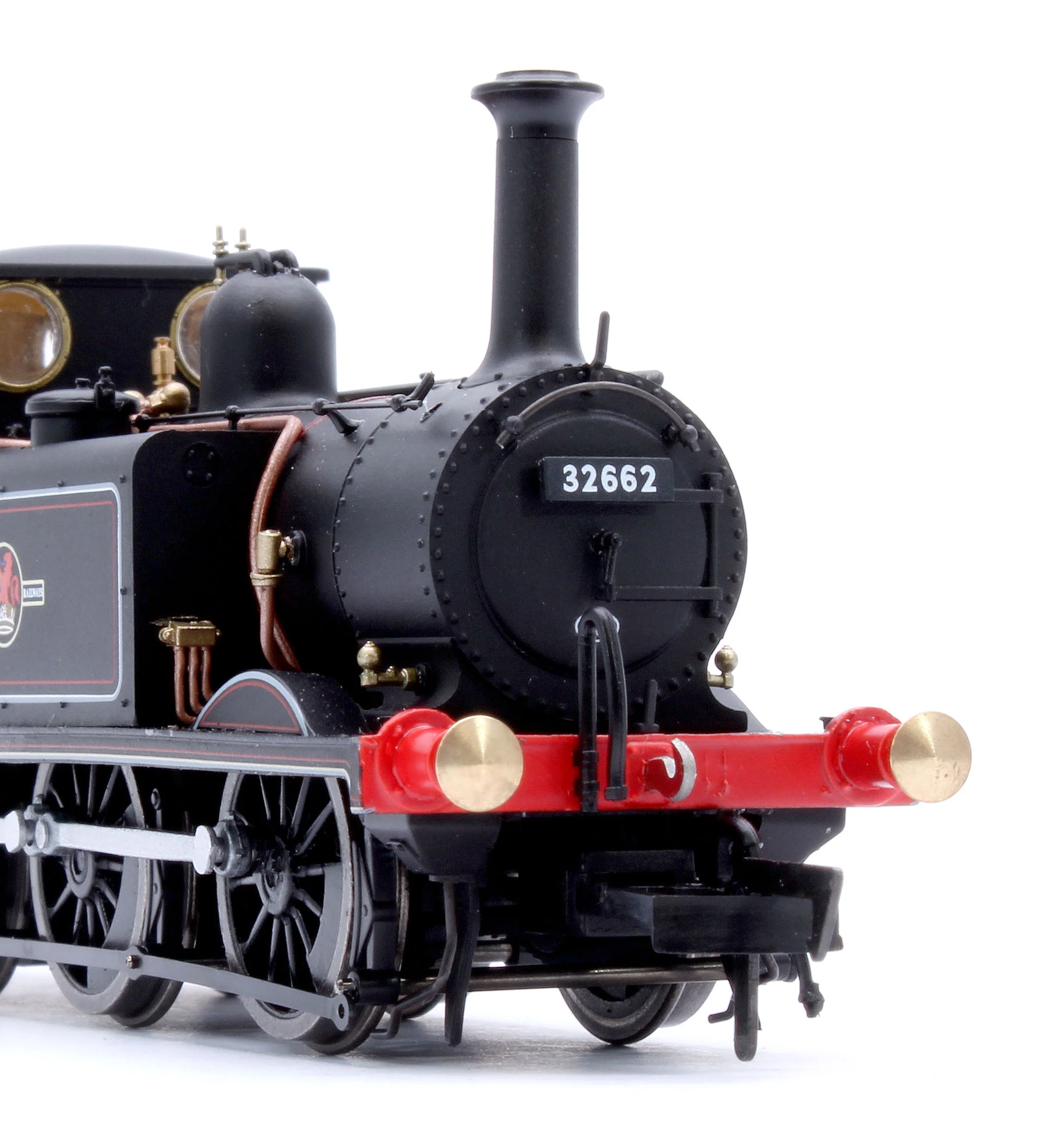 4S-010-017 Class A1X Terrier 0-6-0T BR Lined Black Late Crest '32662' Steam Locomotive - Image 11