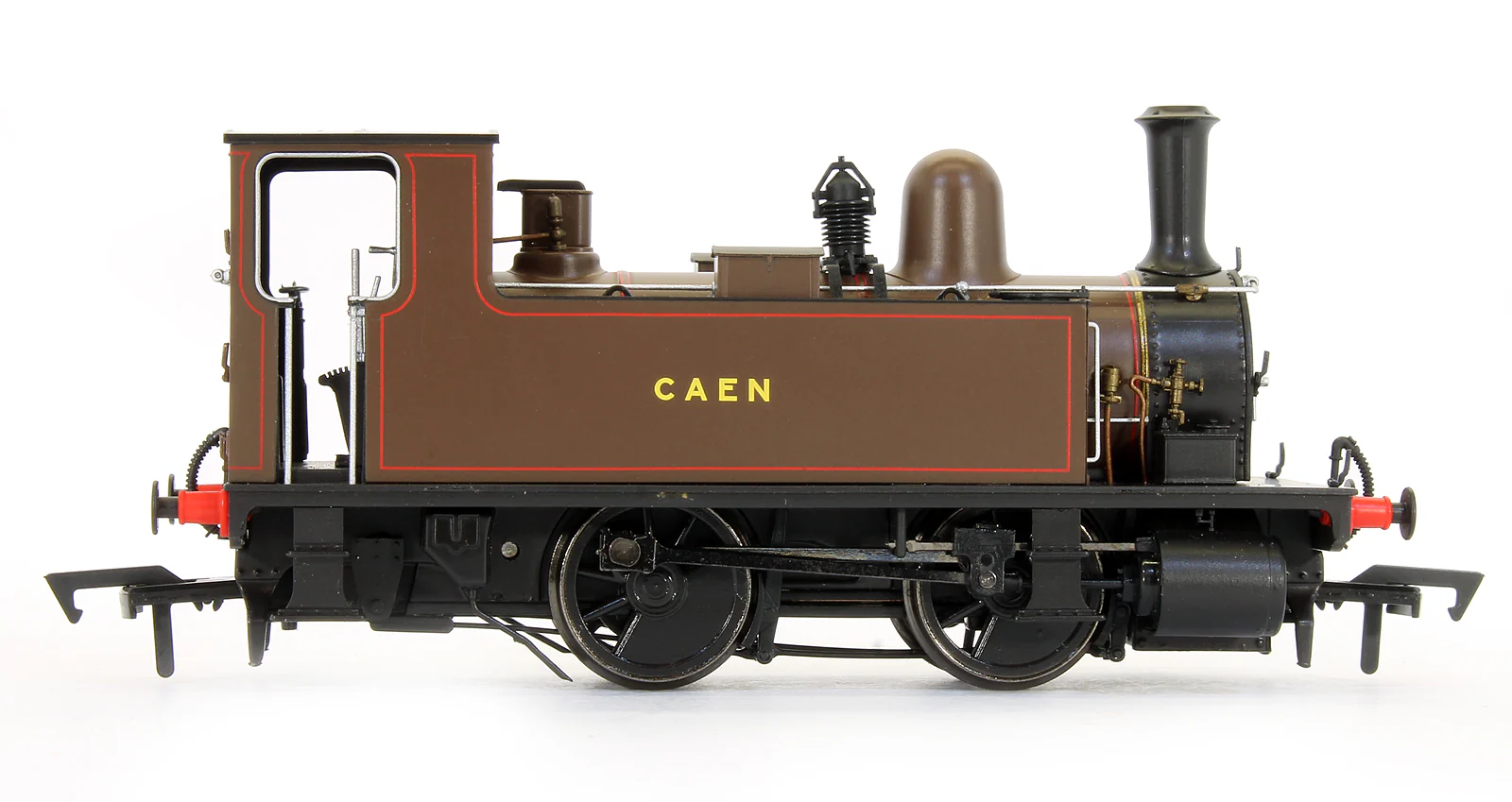 4S-018-002 L&SWR B4 0-4-0T 'Caen' Brown 90 Steam Locomotive - Image 3