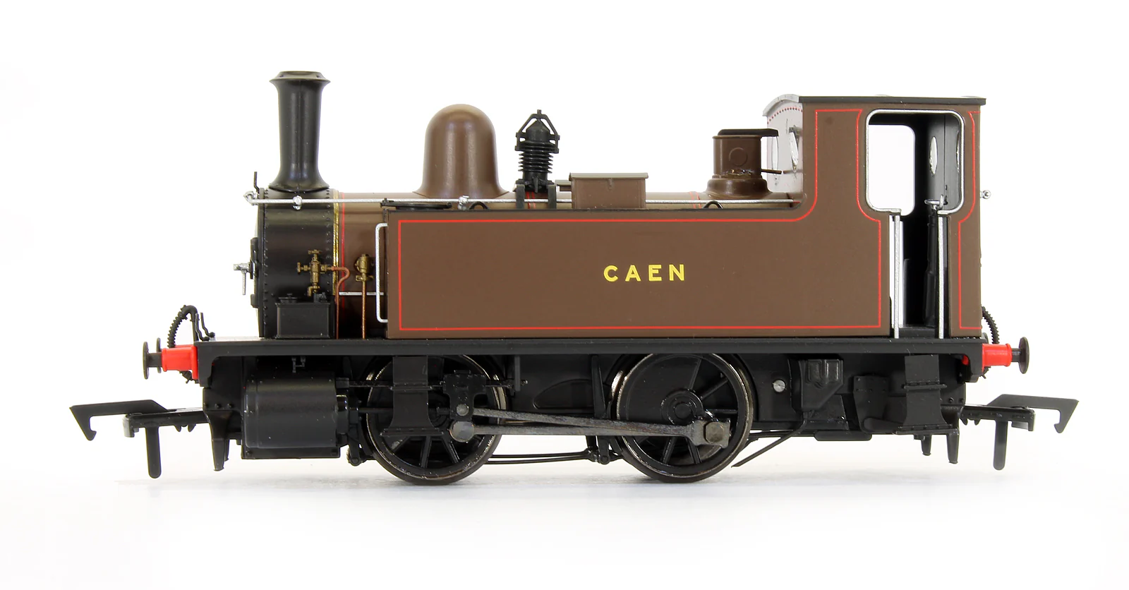 4S-018-002 L&SWR B4 0-4-0T 'Caen' Brown 90 Steam Locomotive - Image 4