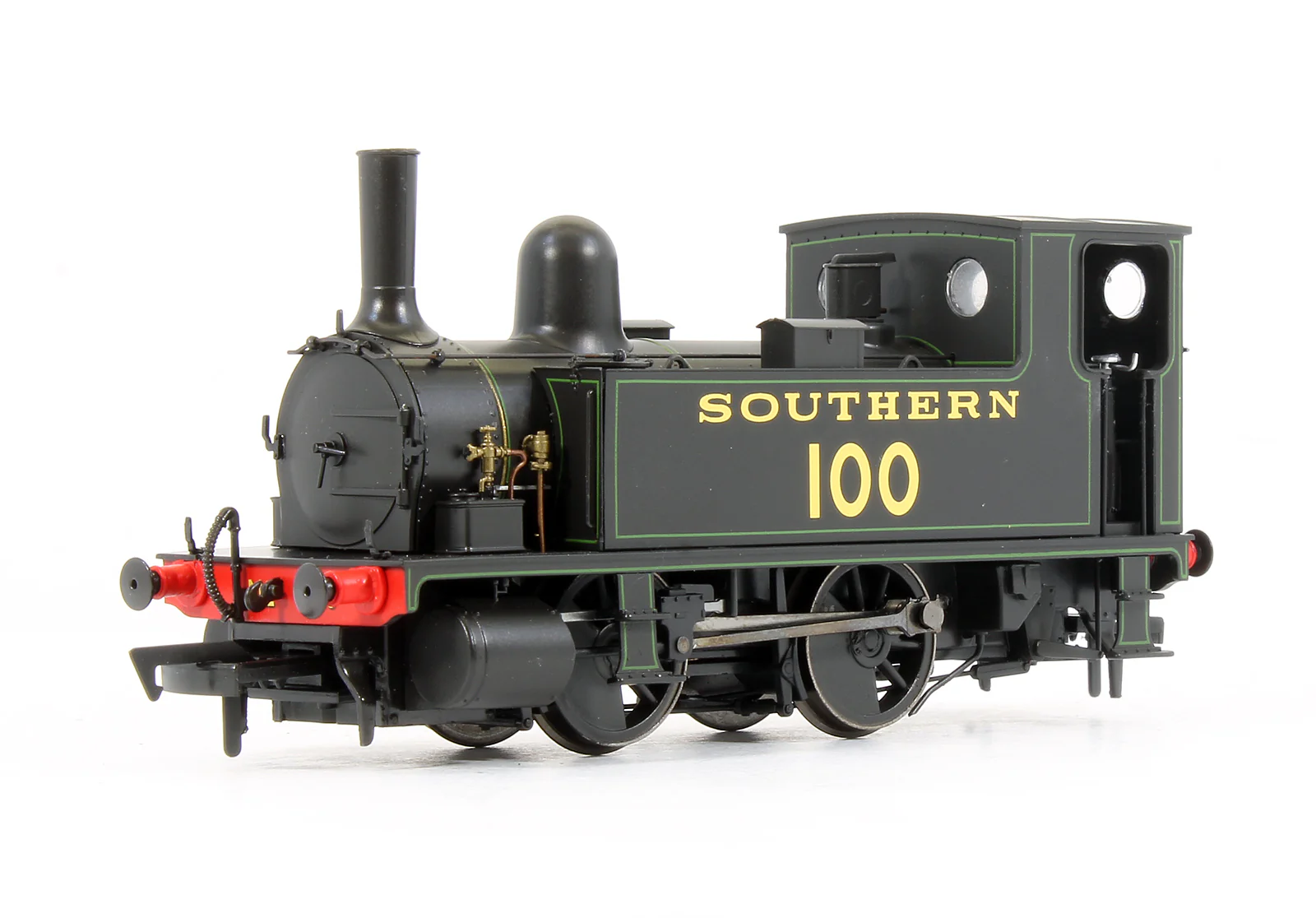 4S-018-008 B4 0-4-0T Southern Lined Green '100' Steam Locomotive