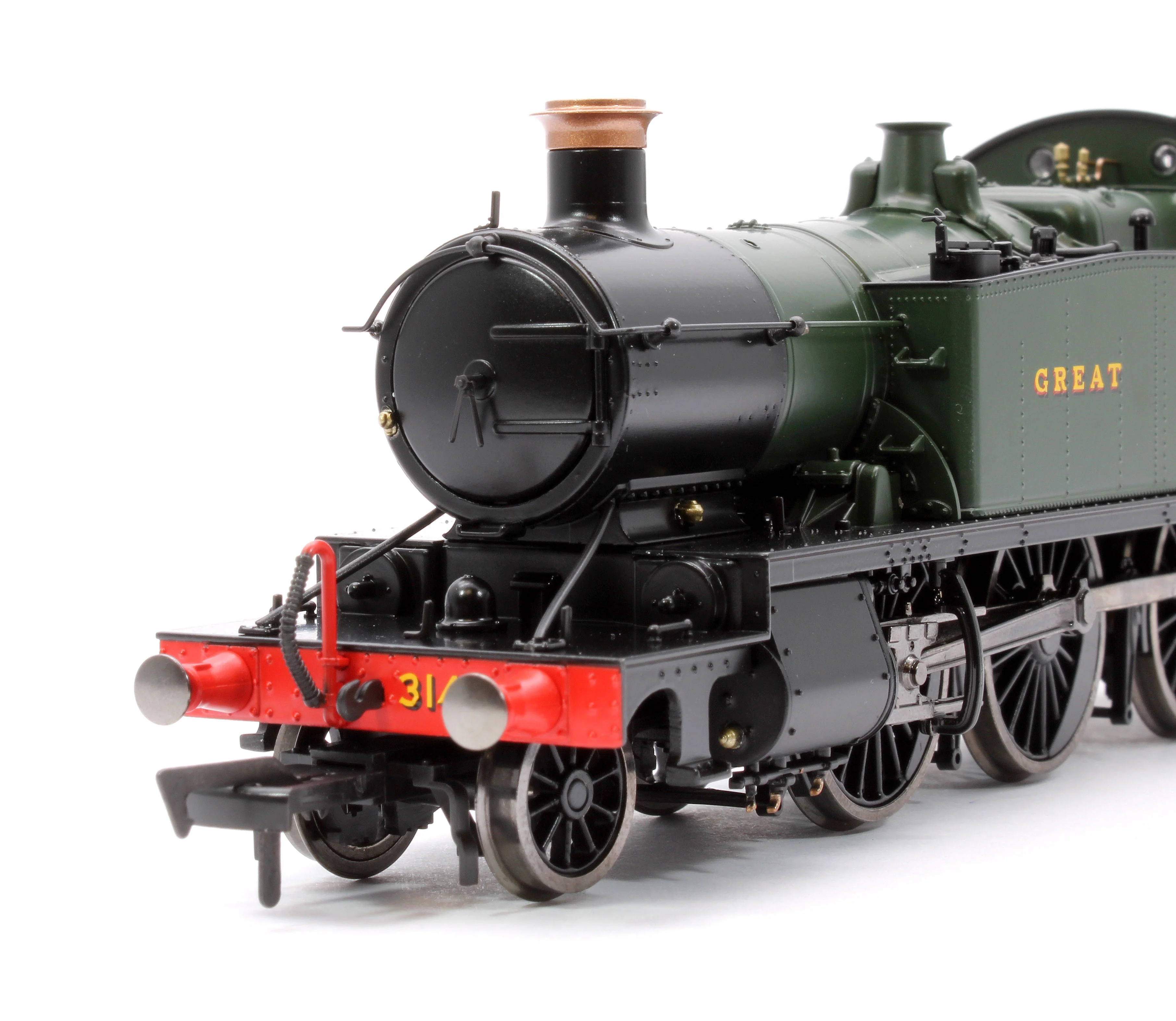 4S-041-008S Large Prairie 3146 GWR Green Great Western Steam Locomotive - DCC Sound - Image 7