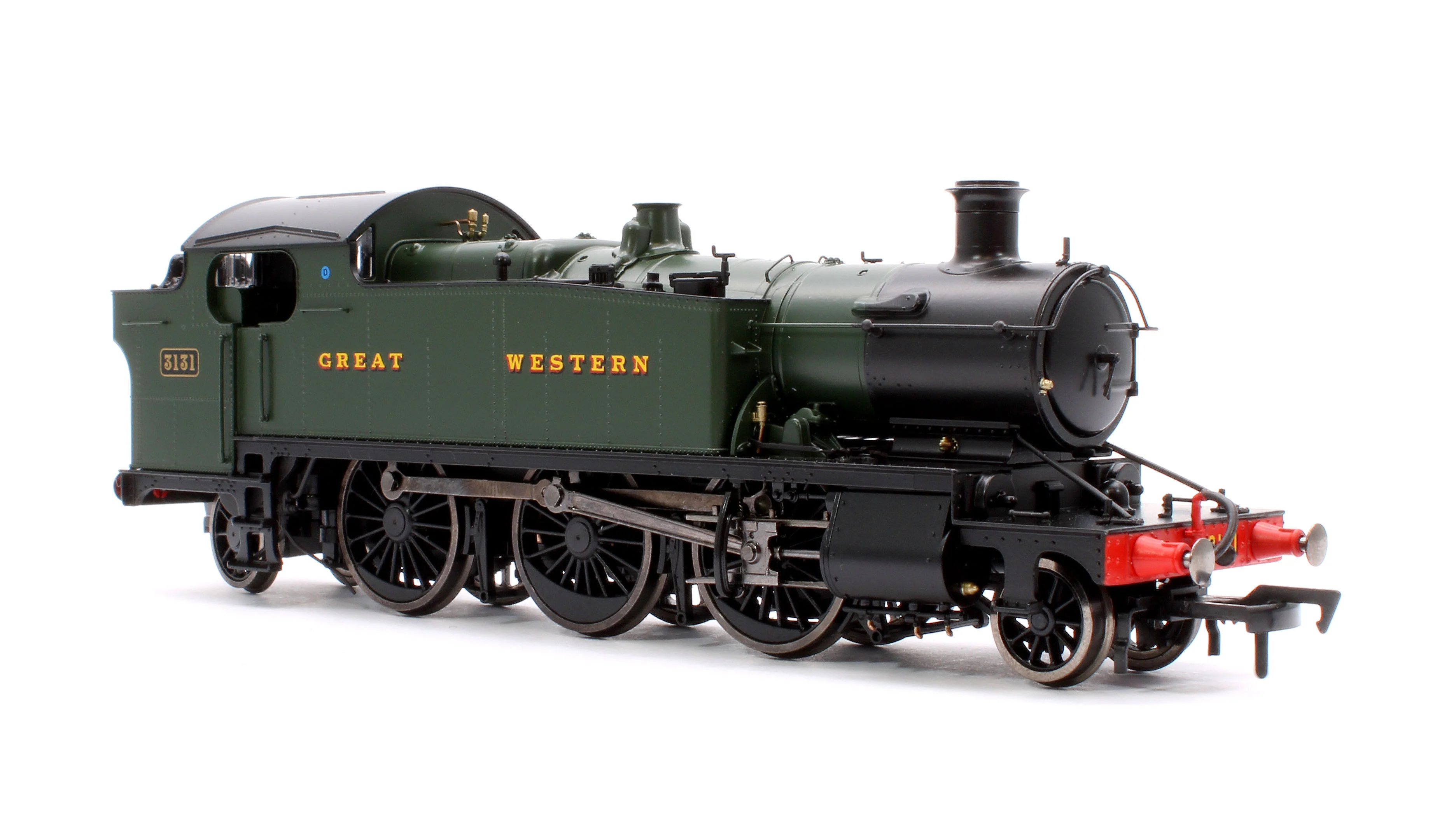 4S-041-009D Large Prairie 3131 GWR Green Great Western Steam Locomotive - DCC Fitted - Image 4