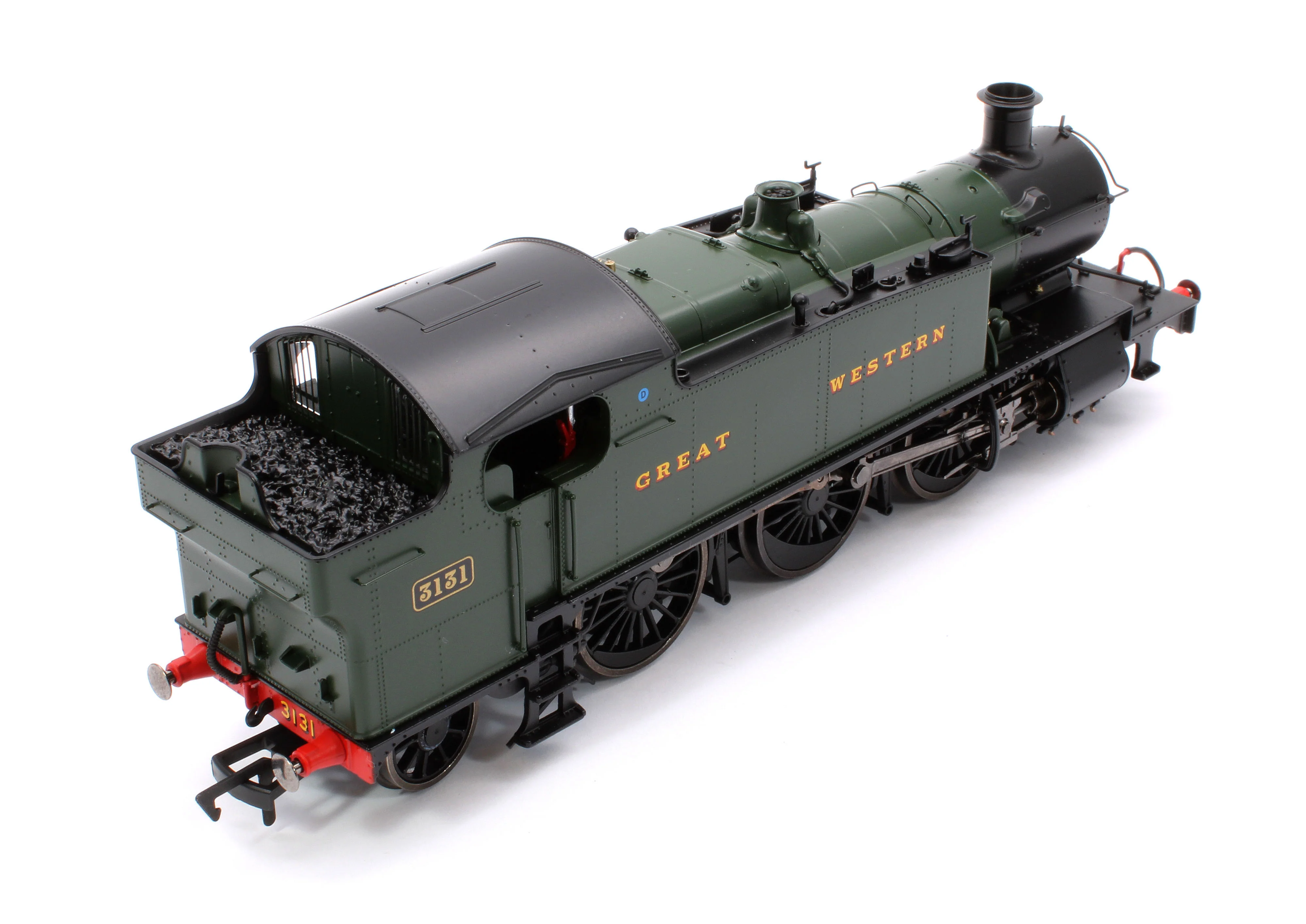 4S-041-009S Large Prairie 3131 GWR Green Great Western Steam Locomotive - DCC Sound - Image 10
