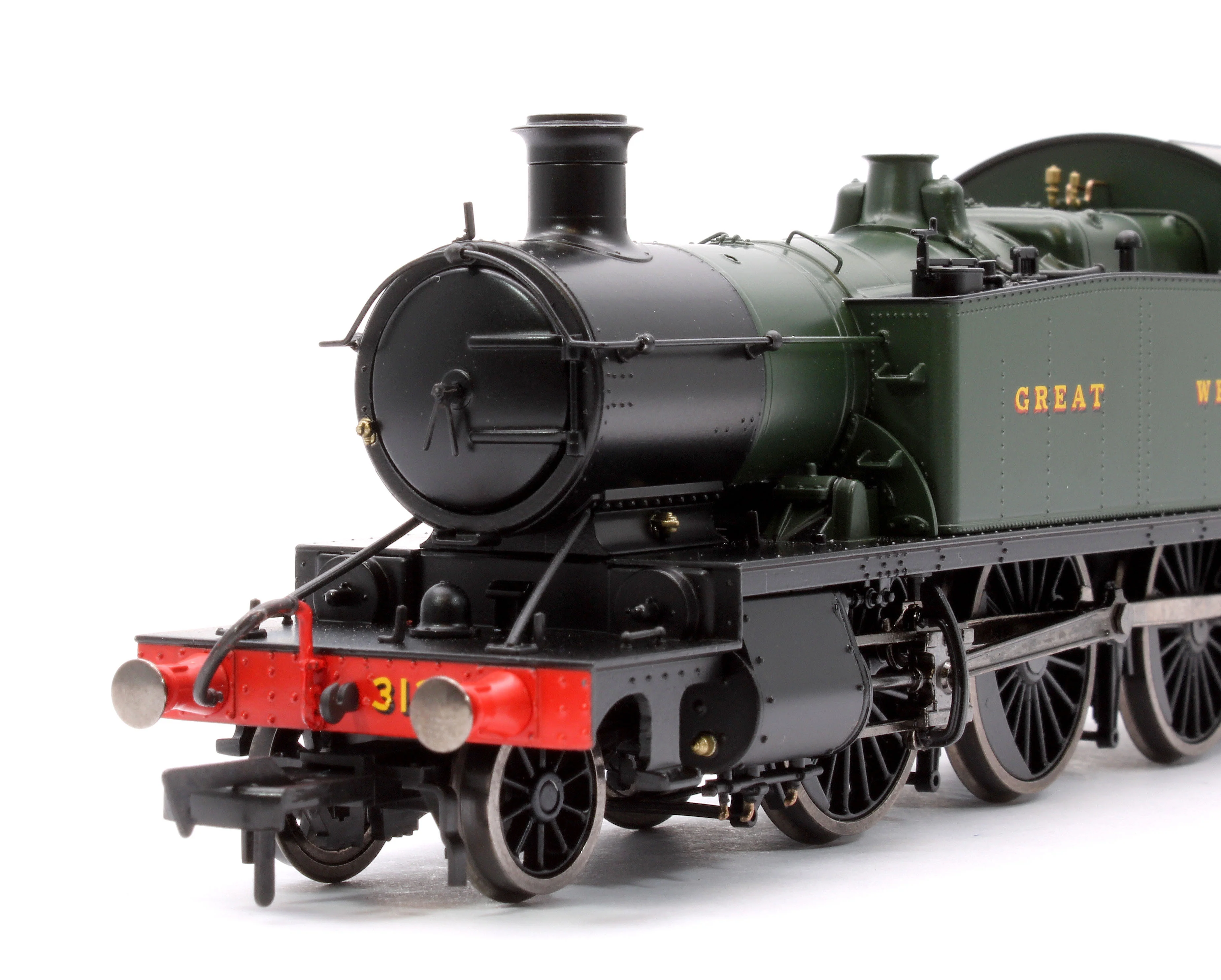 4S-041-009S Large Prairie 3131 GWR Green Great Western Steam Locomotive - DCC Sound - Image 7