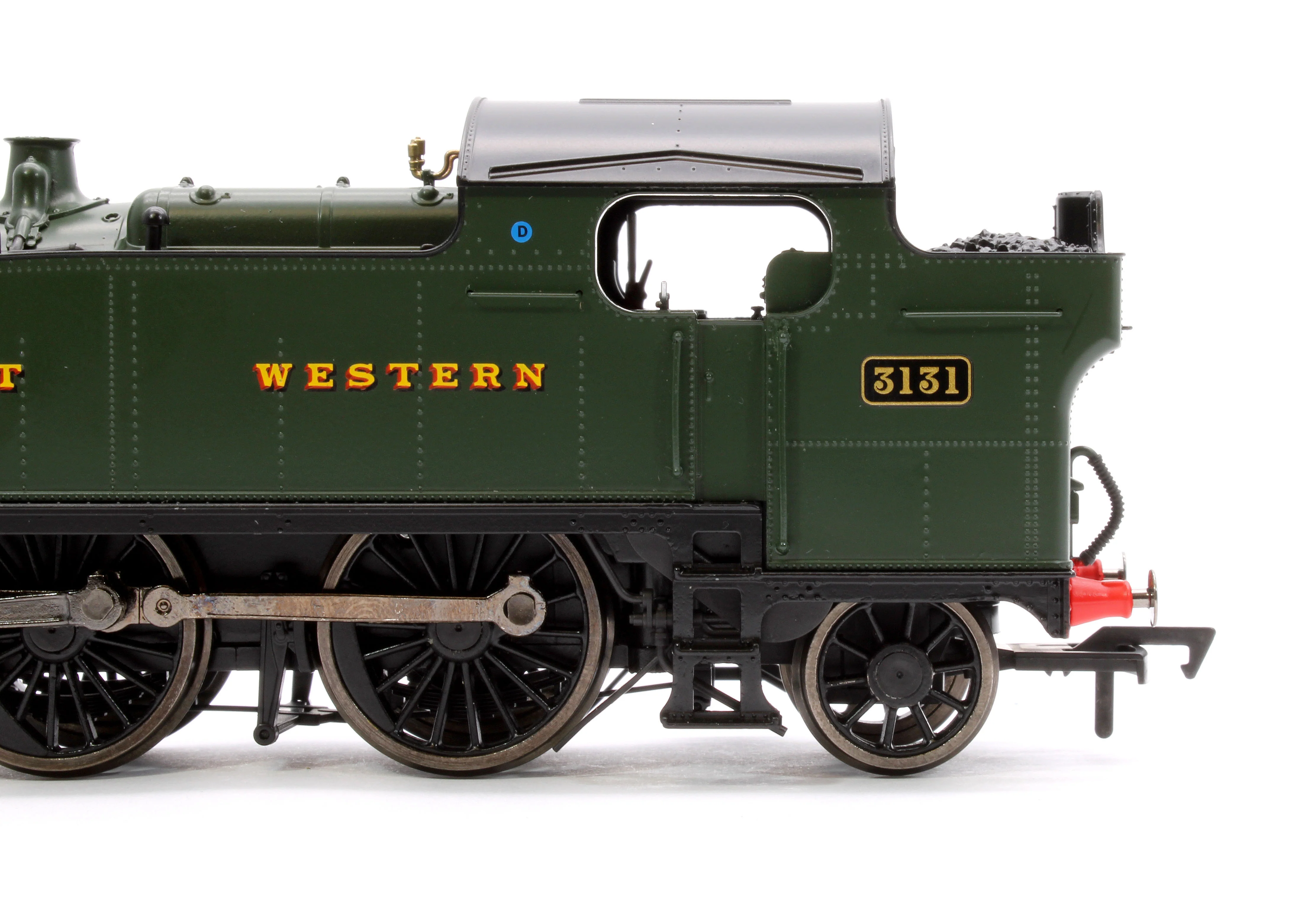 4S-041-009S Large Prairie 3131 GWR Green Great Western Steam Locomotive - DCC Sound - Image 8
