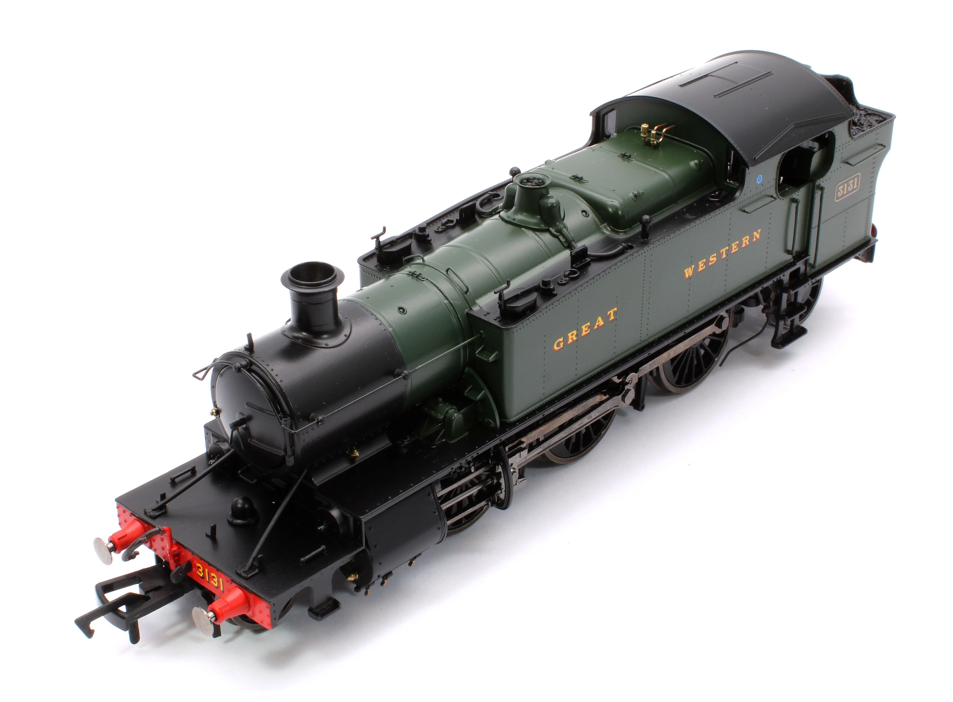 4S-041-009S Large Prairie 3131 GWR Green Great Western Steam Locomotive - DCC Sound - Image 9