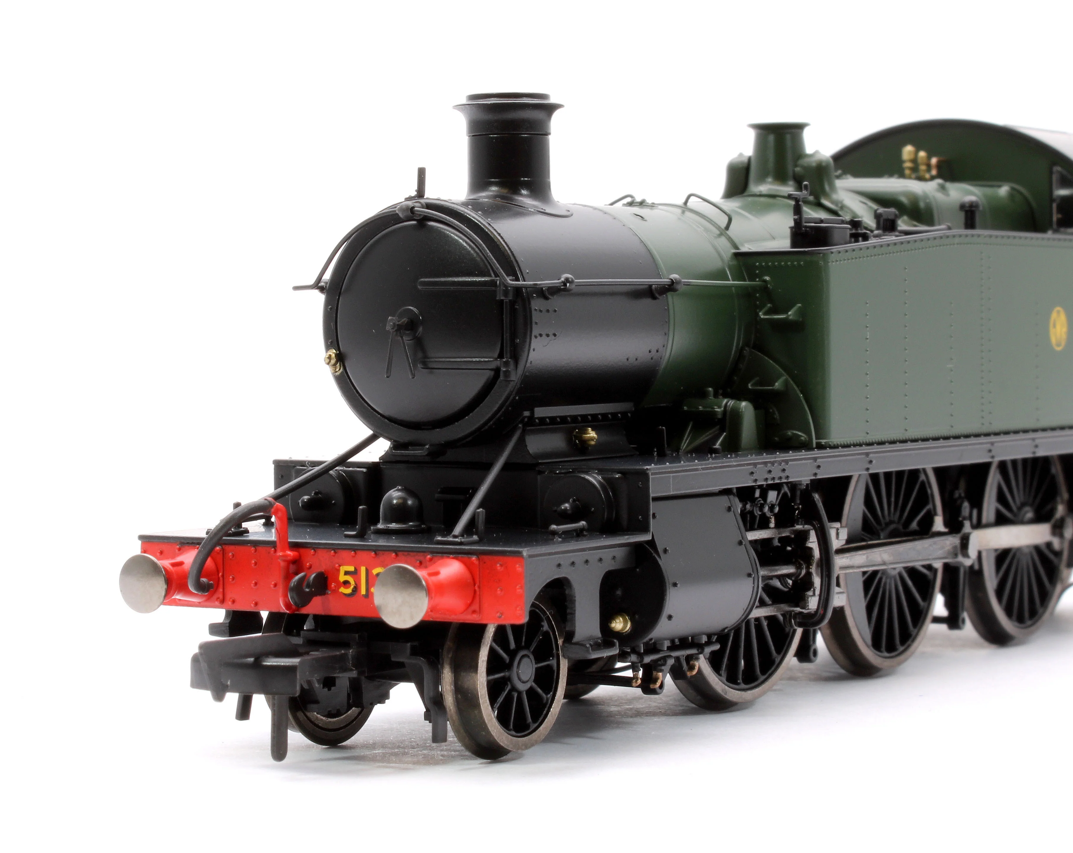 4S-041-010S Large Prairie 5134 GWR Green Shirt Button Steam Locomotive - DCC Sound - Image 7