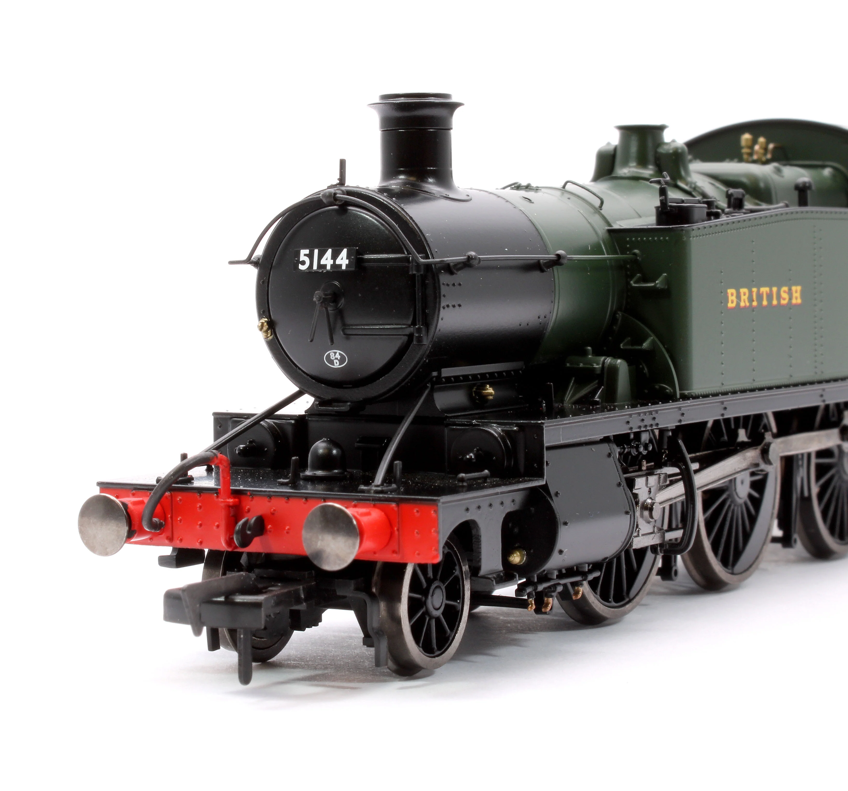 4S-041-012D Large Prairie 5144 GWR Green British Railways Steam Locomotive - DCC Fitted - Image 7