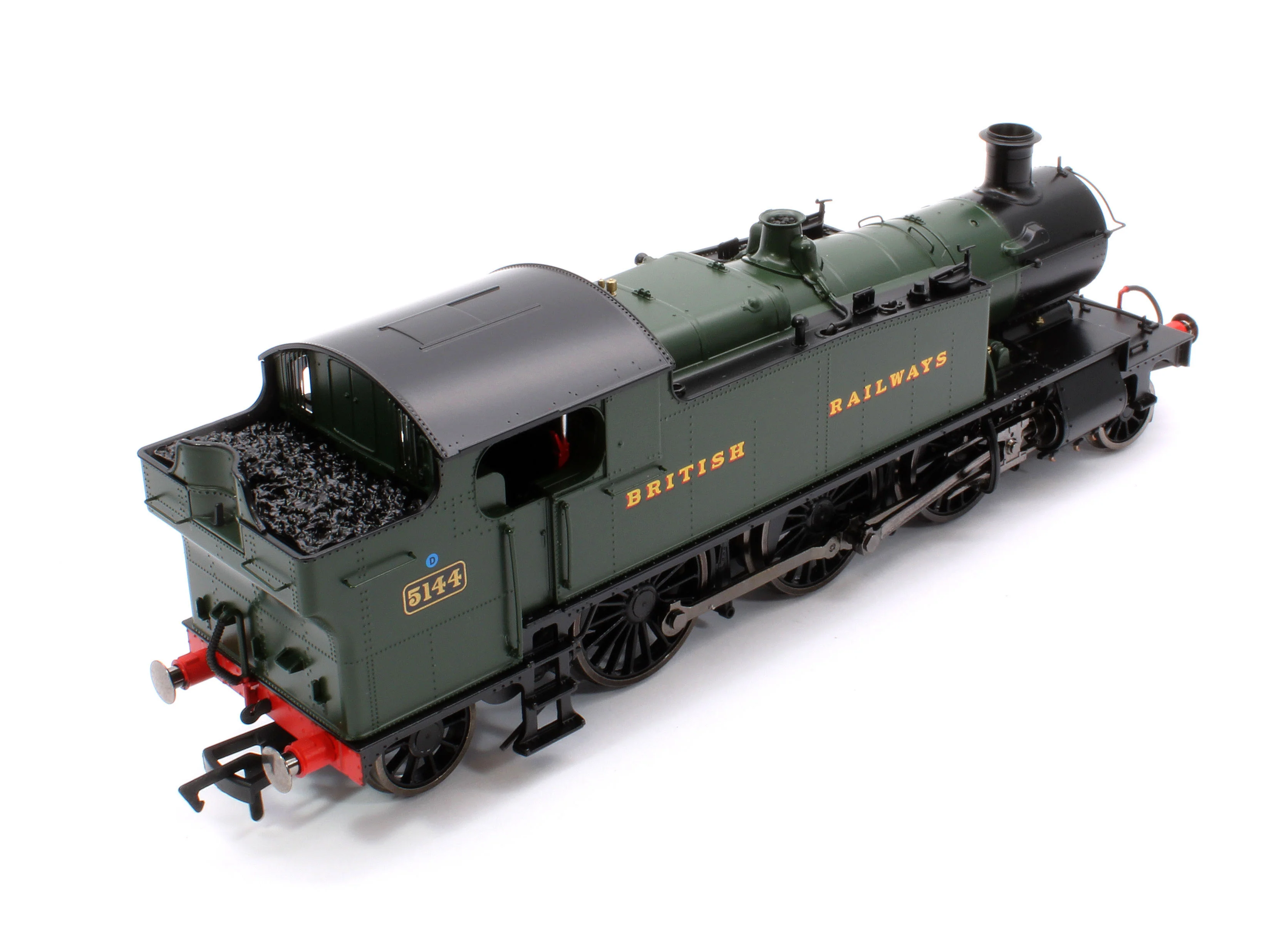 4S-041-012S Large Prairie 5144 GWR Green British Railways Steam Locomotive - DCC Sound - Image 10