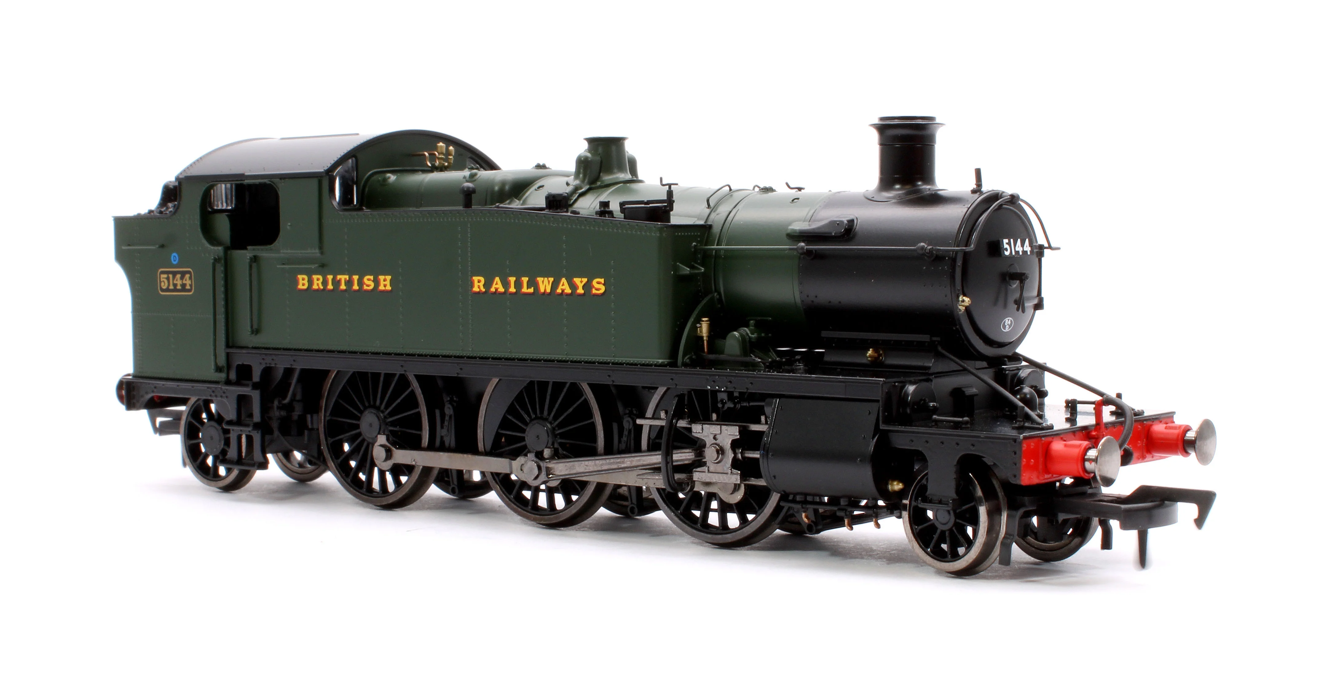 4S-041-012S Large Prairie 5144 GWR Green British Railways Steam Locomotive - DCC Sound - Image 4