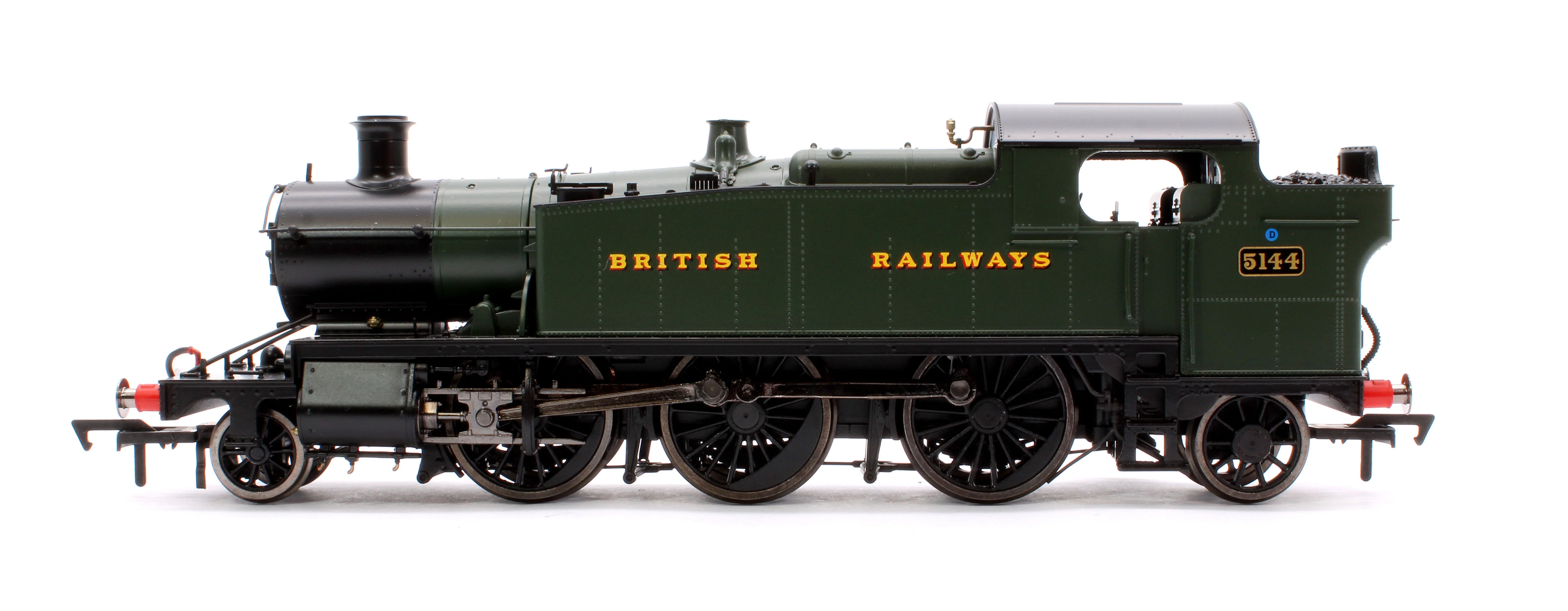 4S-041-012S Large Prairie 5144 GWR Green British Railways Steam Locomotive - DCC Sound - Image 5