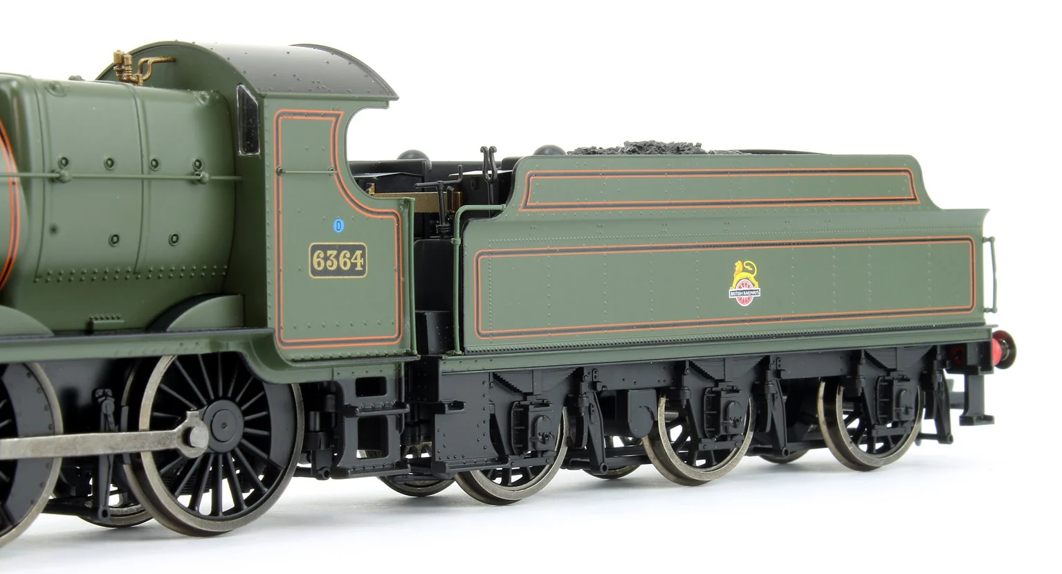 4S-043-005 GWR Mogul 2-6-0 Locomotive #6364 in Lined Green with early Lion & Wheel Crest (BR) - Image 7