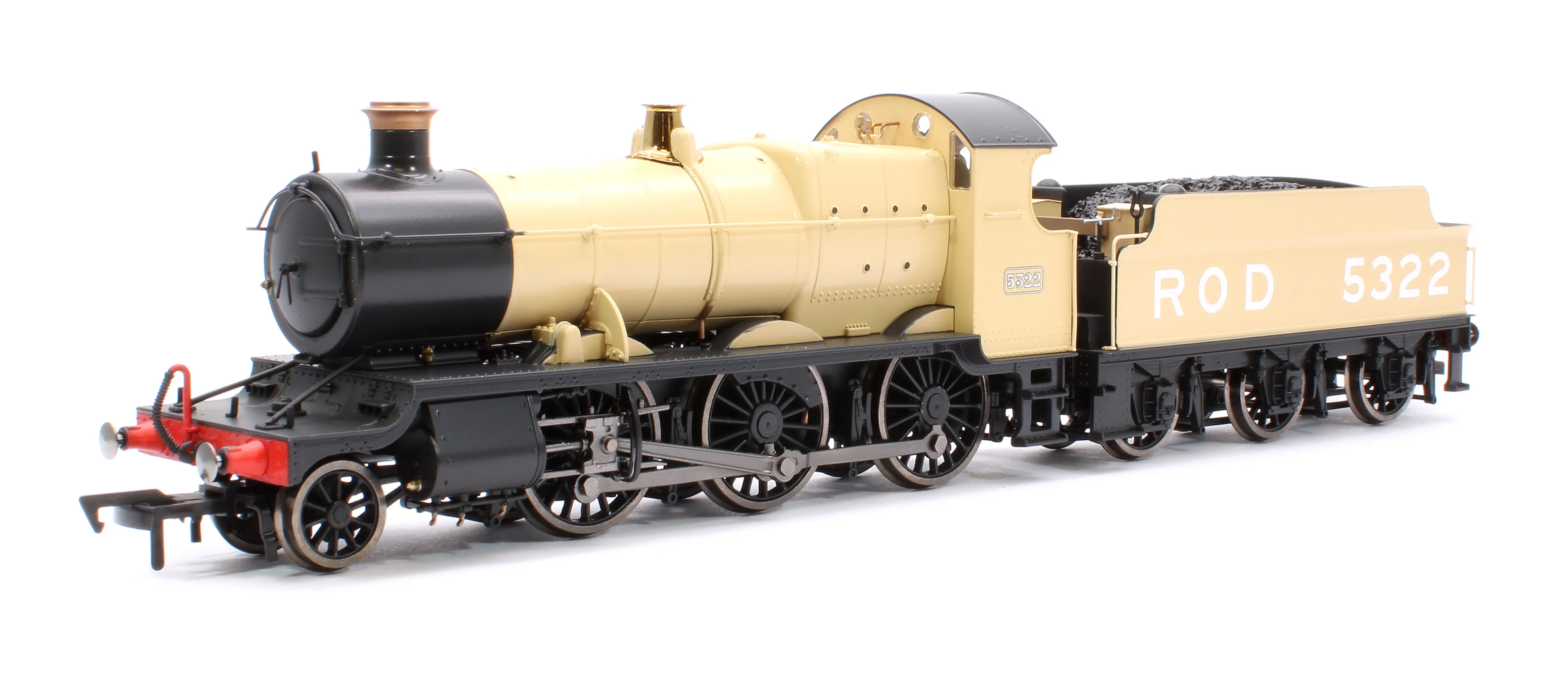 4S-043-008 GWR 43xx 2-6-0 Mogul 5322 Khaki Steam Locomotive