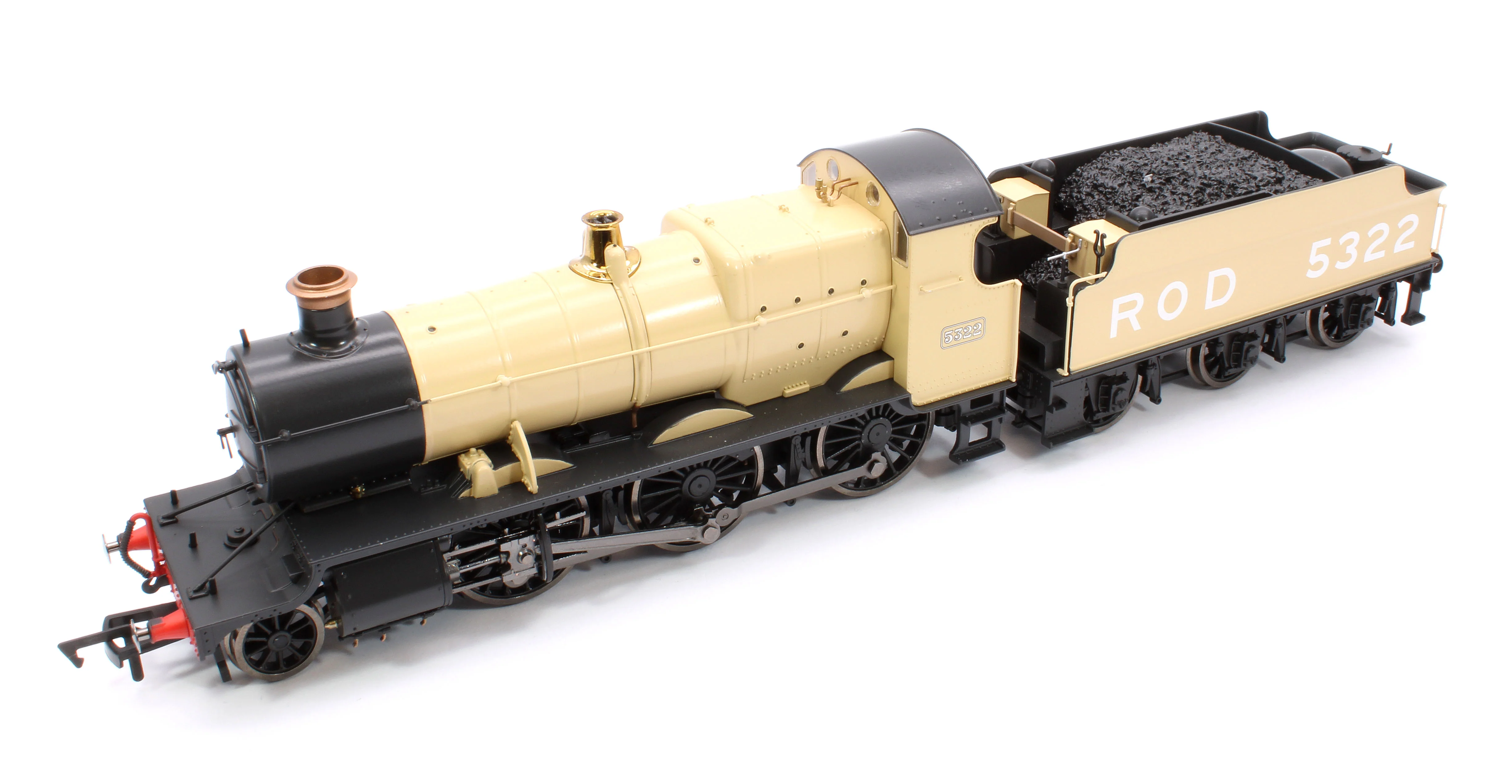 4S-043-008S GWR 43xx 2-6-0 Mogul 5322 Khaki Steam Locomotive - DCC Sound - Image 12