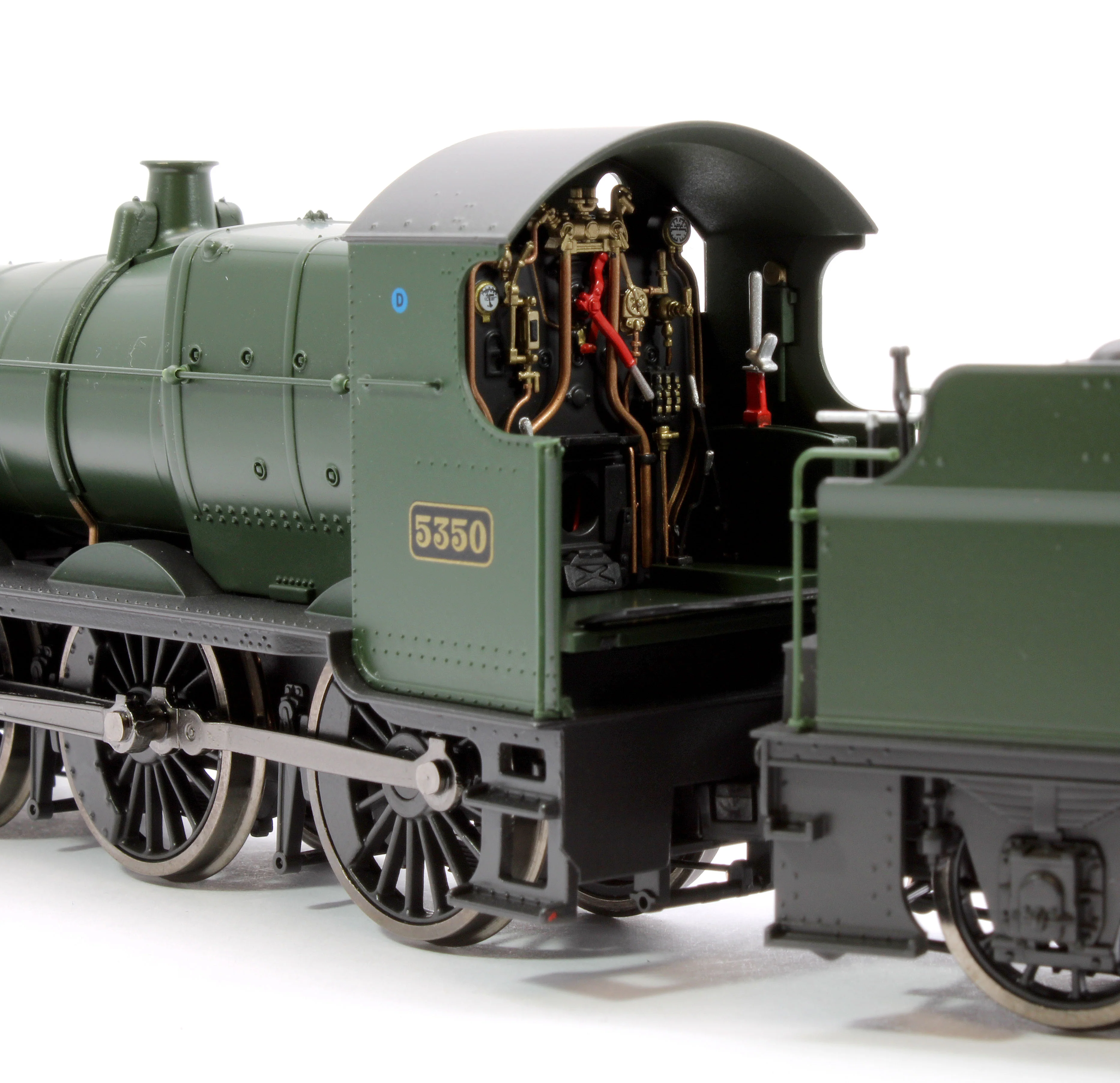 4S-043-010D GWR 43xx 2-6-0 Mogul 5350 Great Western Steam Locomotive - DCC Fitted - Image 8