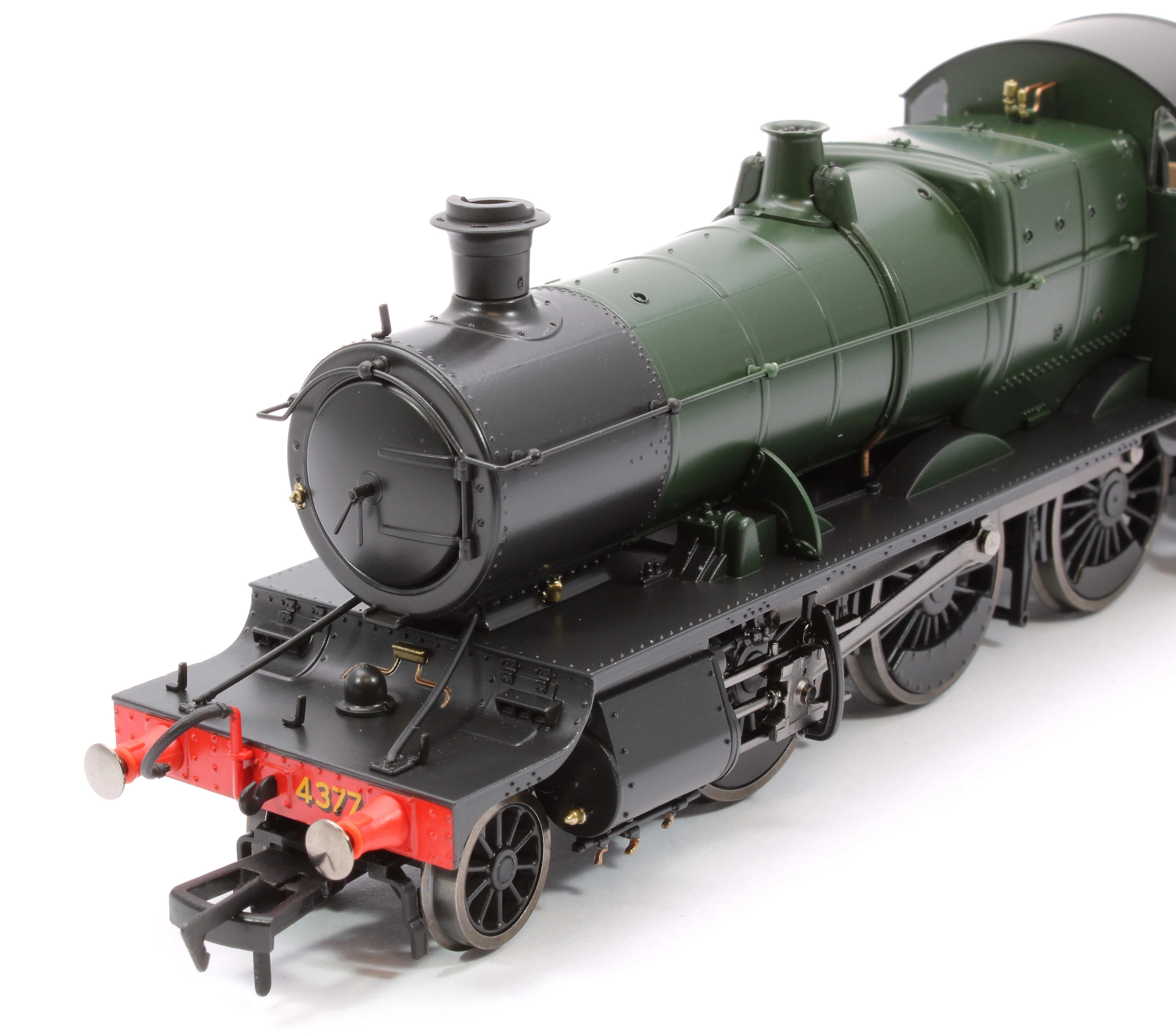 4S-043-011 GWR 43xx 2-6-0 Mogul 4377 GWR Shirt Button Steam Locomotive - Image 9