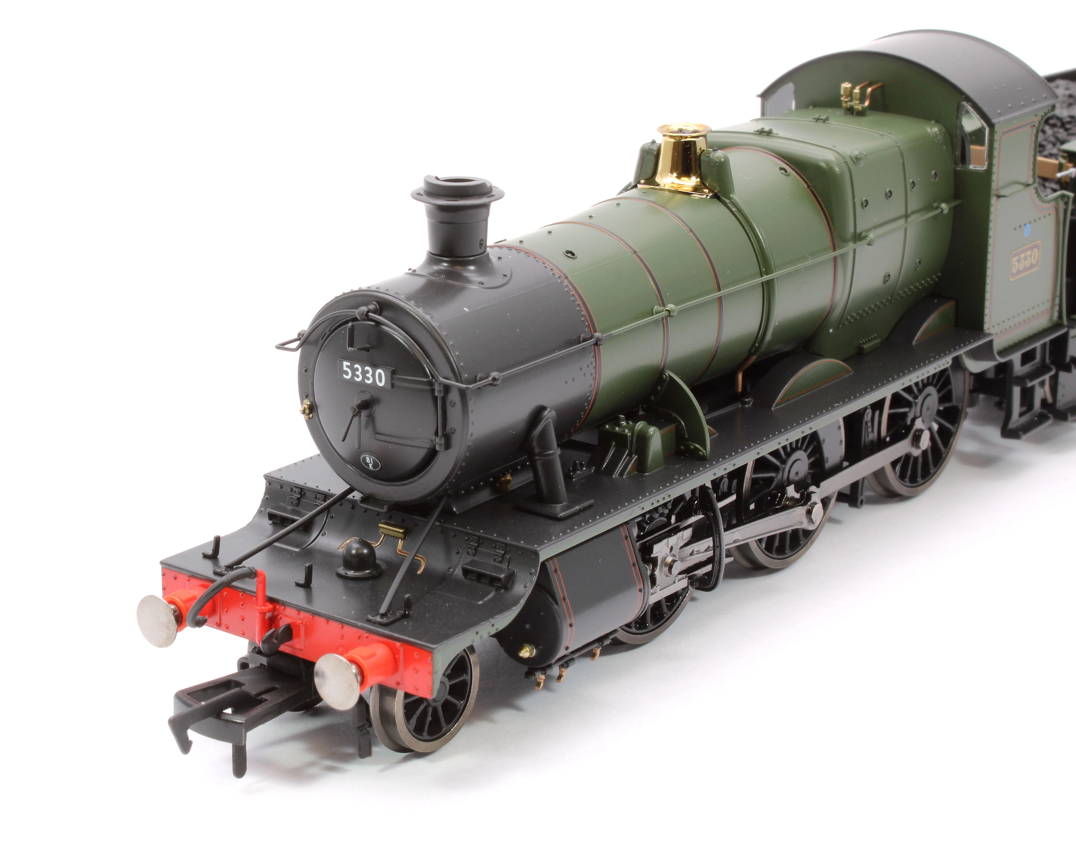 4S-043-016D GWR 43xx 2-6-0 Mogul 5330 BR Lined Green Late Crest Steam Locomotive - DCC Fitted - Image 9