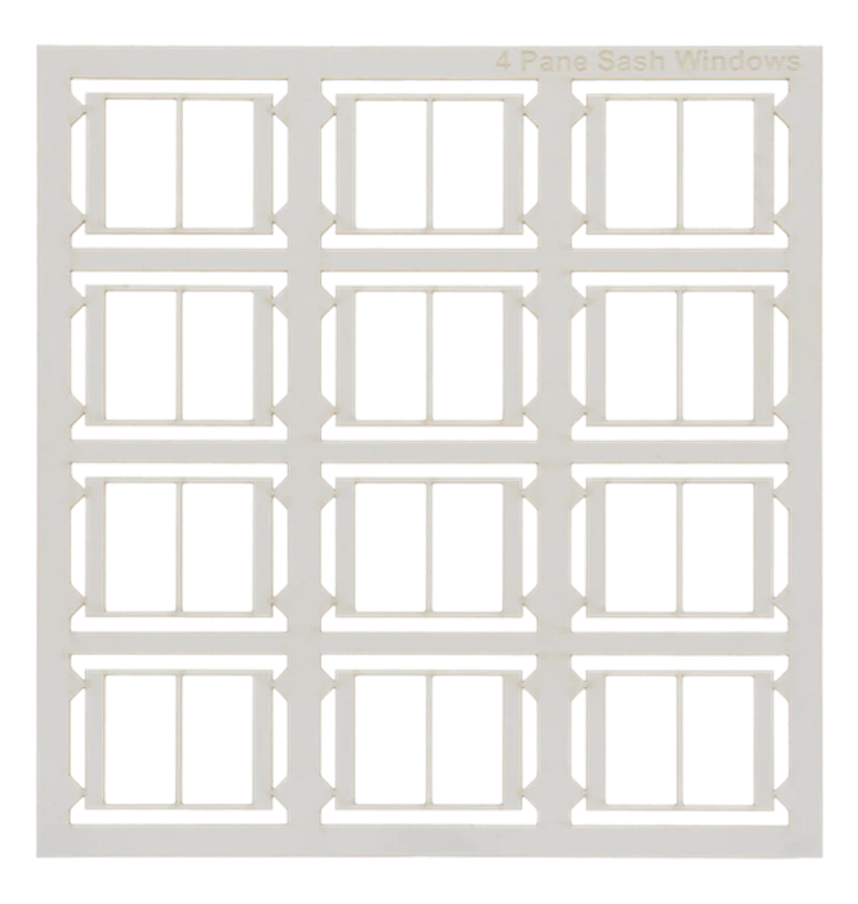 7C-001-003 Kitmaster Genesis - 6 x 4 Pane Sash Windows - Image 2